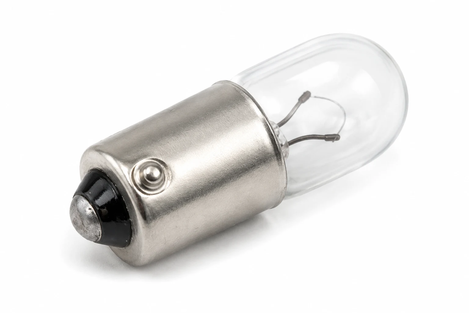 Typische BA9s-2W-Birne mit Sockel BA9s