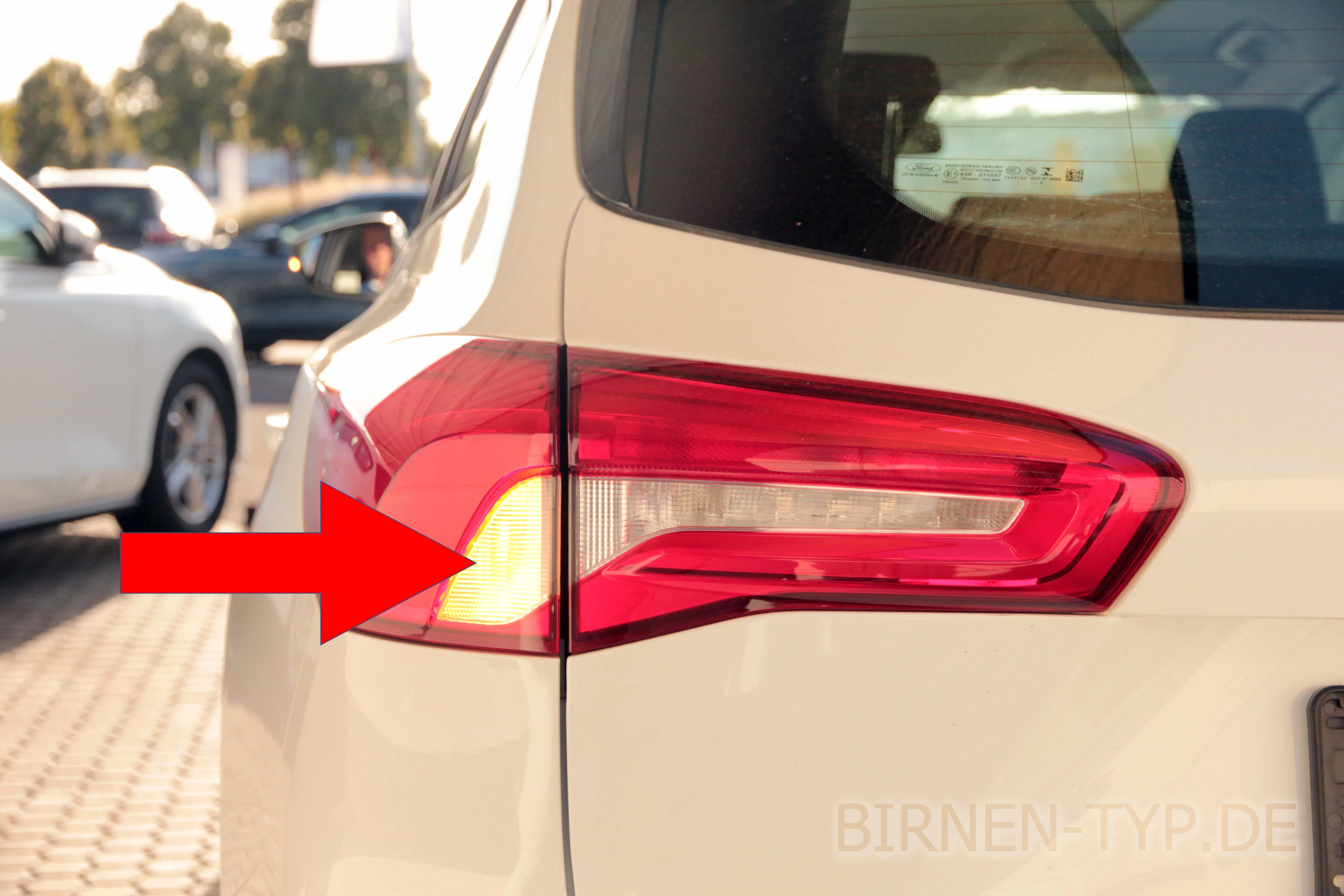 Blinker hinten des Ford Focus MK4
