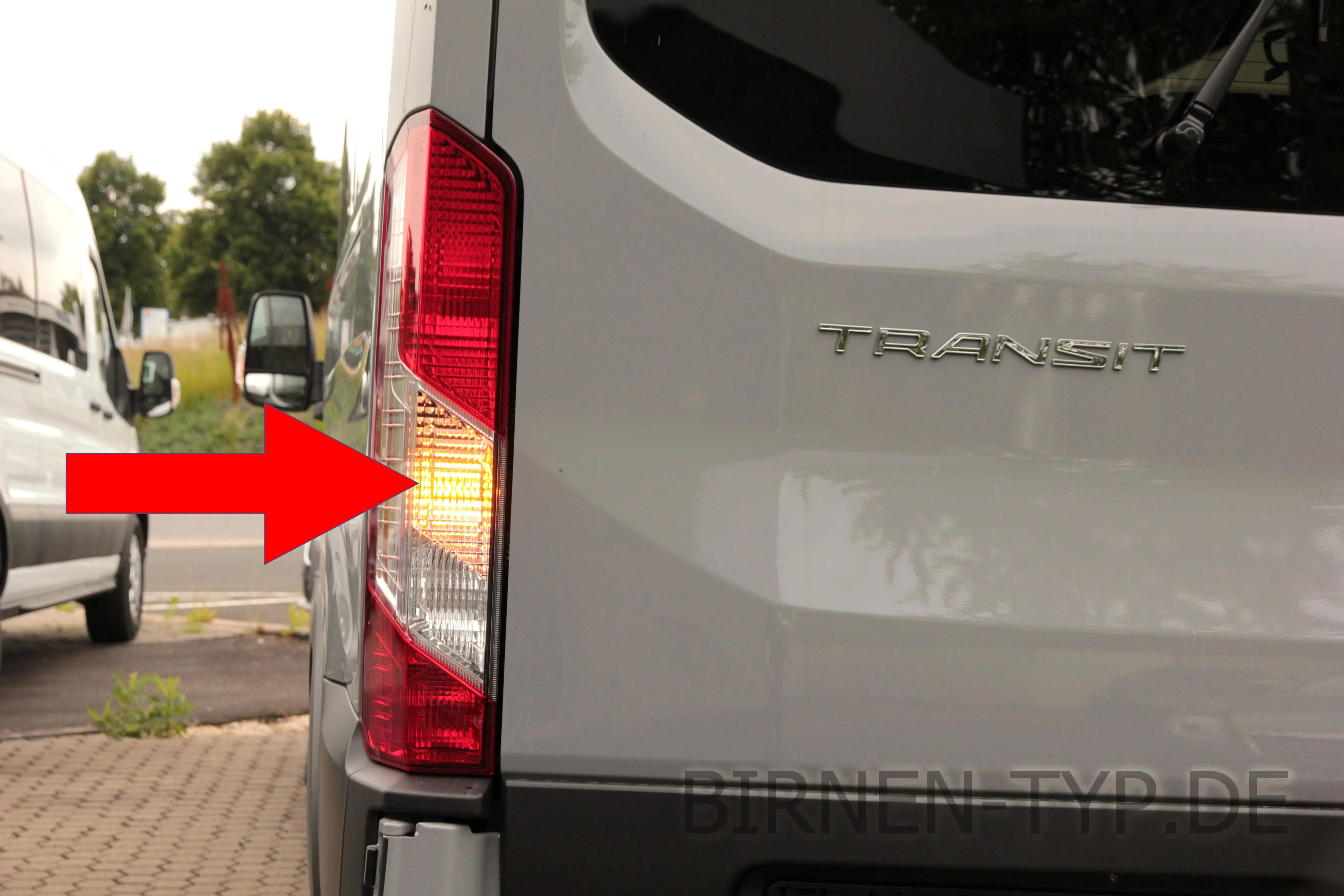 Blinker hinten des Ford Transit 7