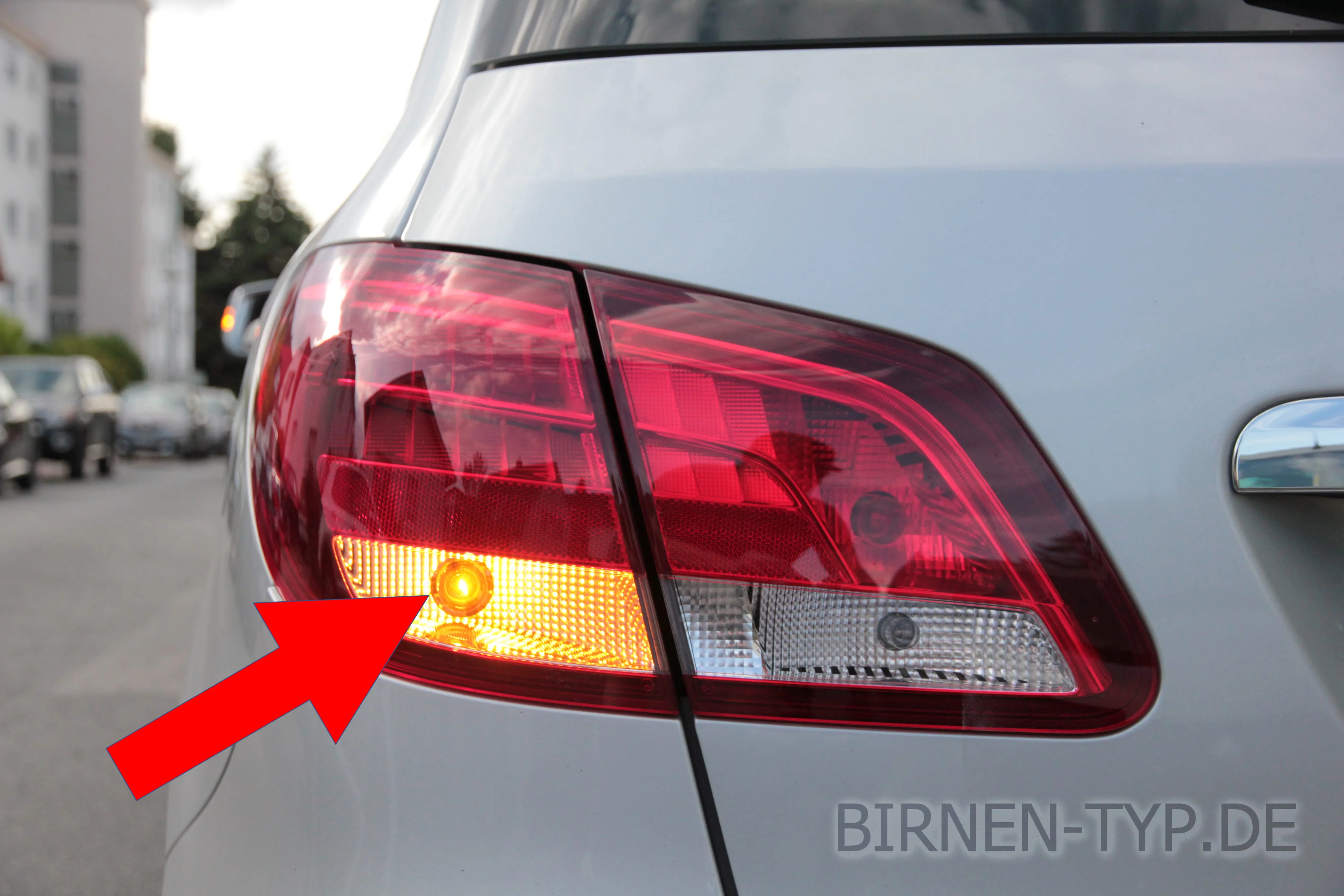 Blinker hinten des Mercedes-Benz B-Klasse