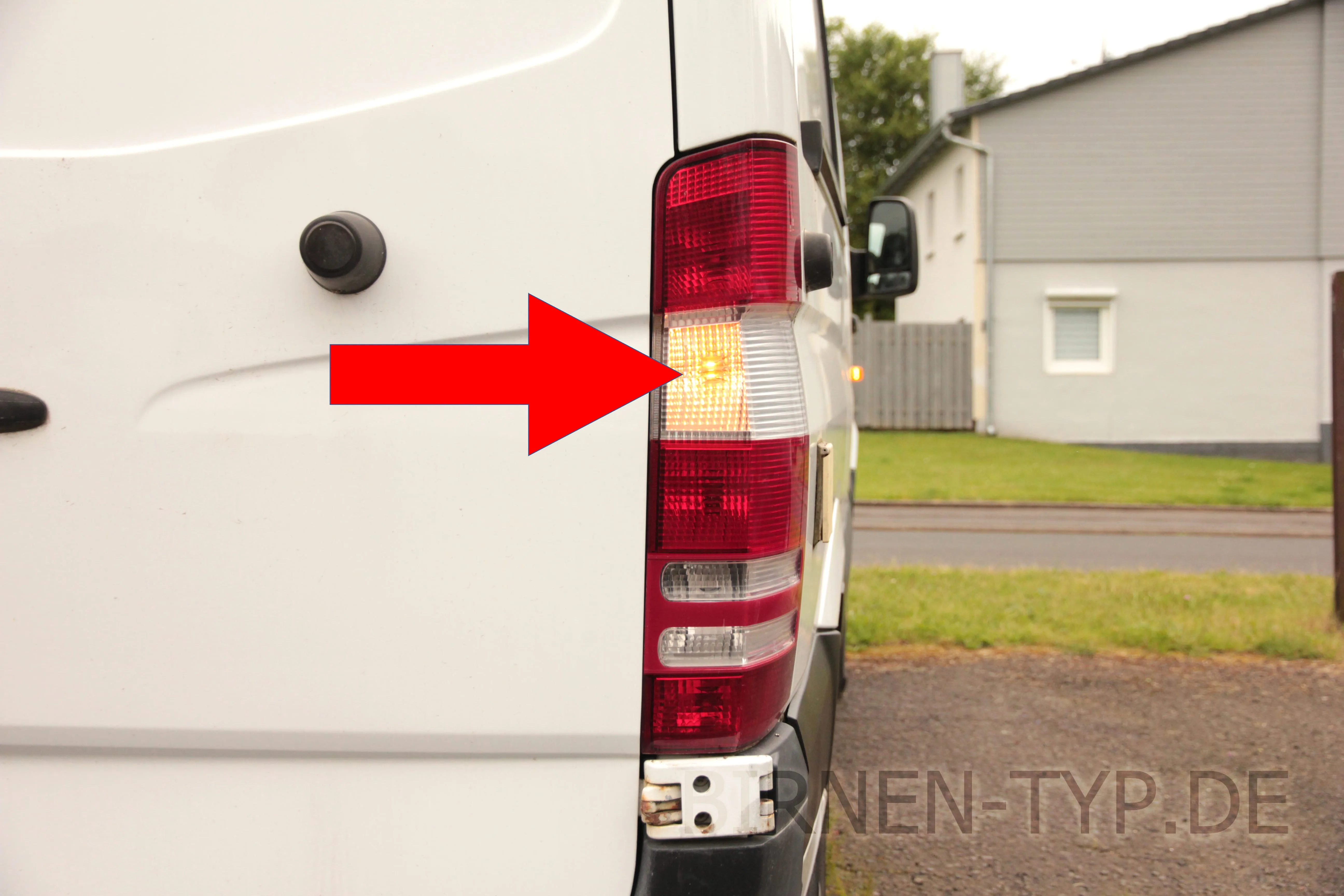Blinker hinten des Mercedes-Benz Sprinter 2. Gen