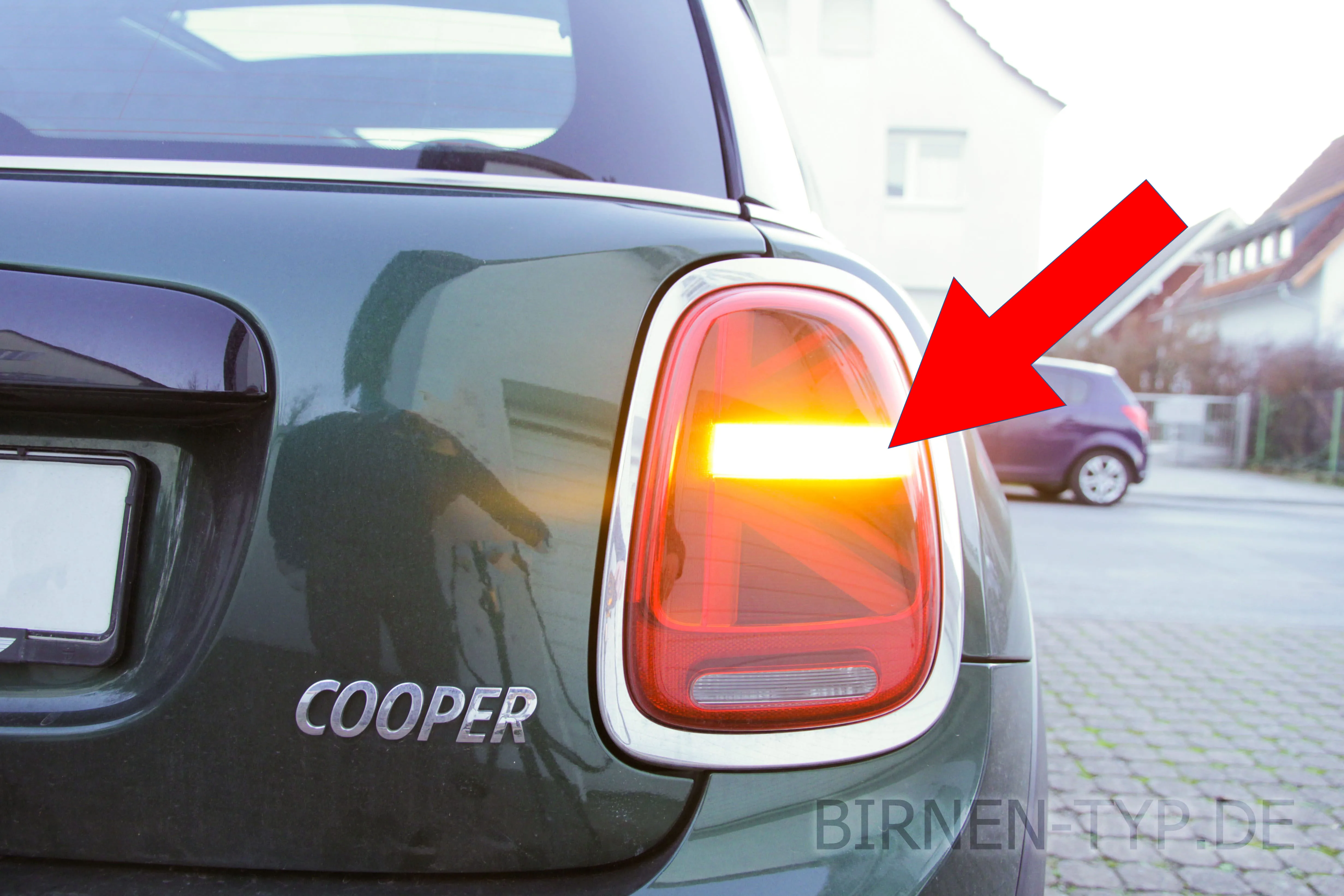 Blinker hinten des MINI
