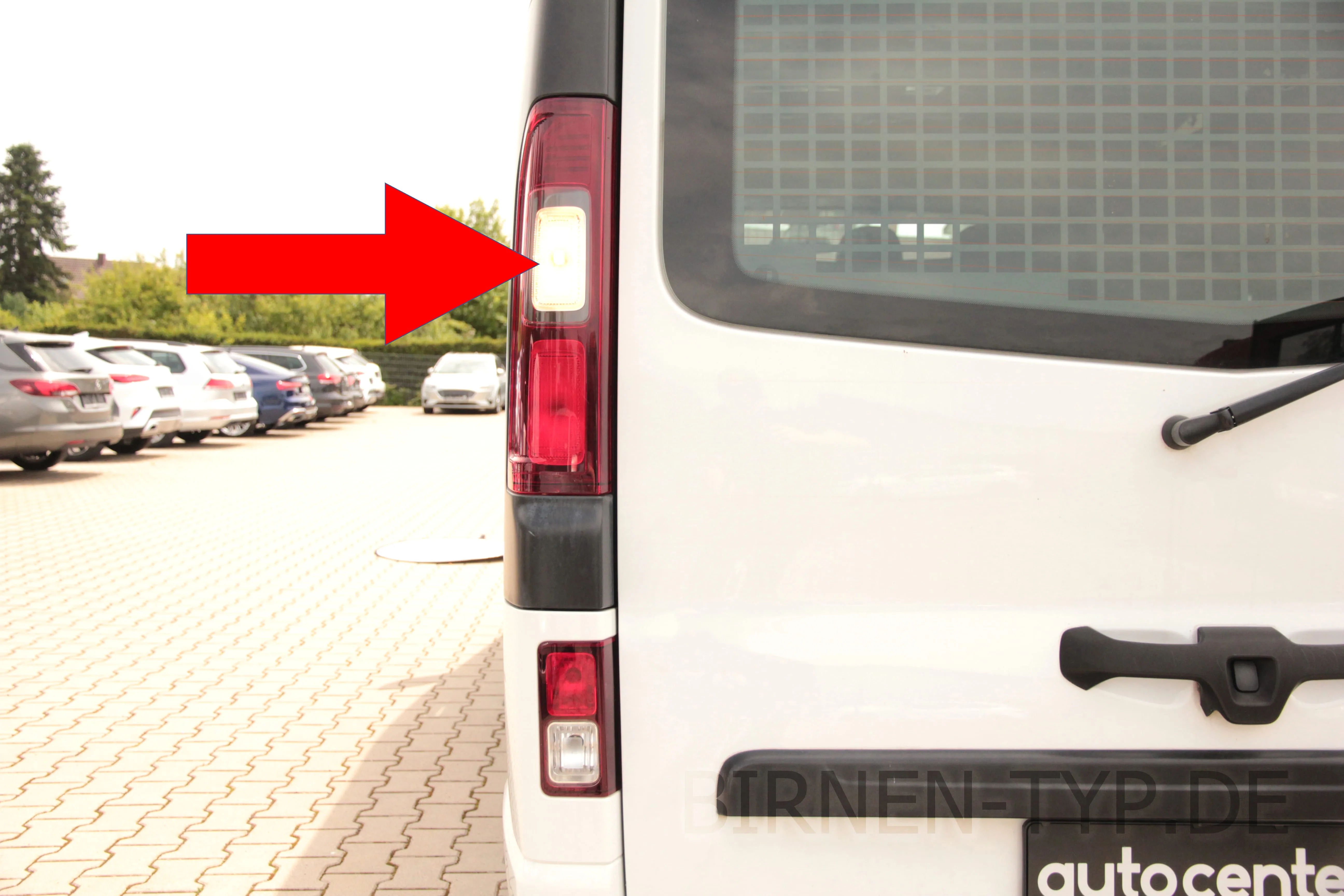 Blinker hinten des Renault Trafic 3. Gen