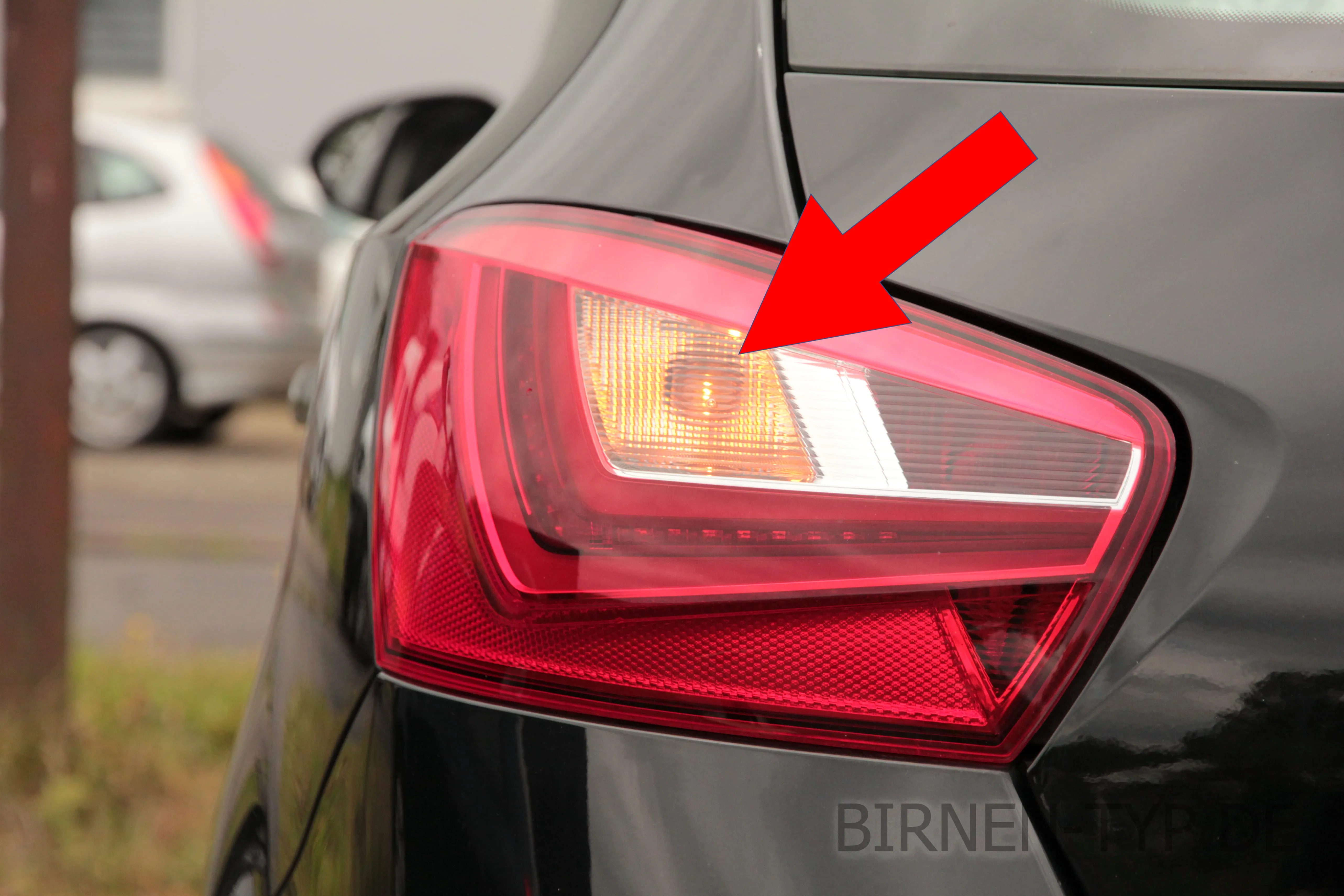 Blinker hinten des Seat Ibiza