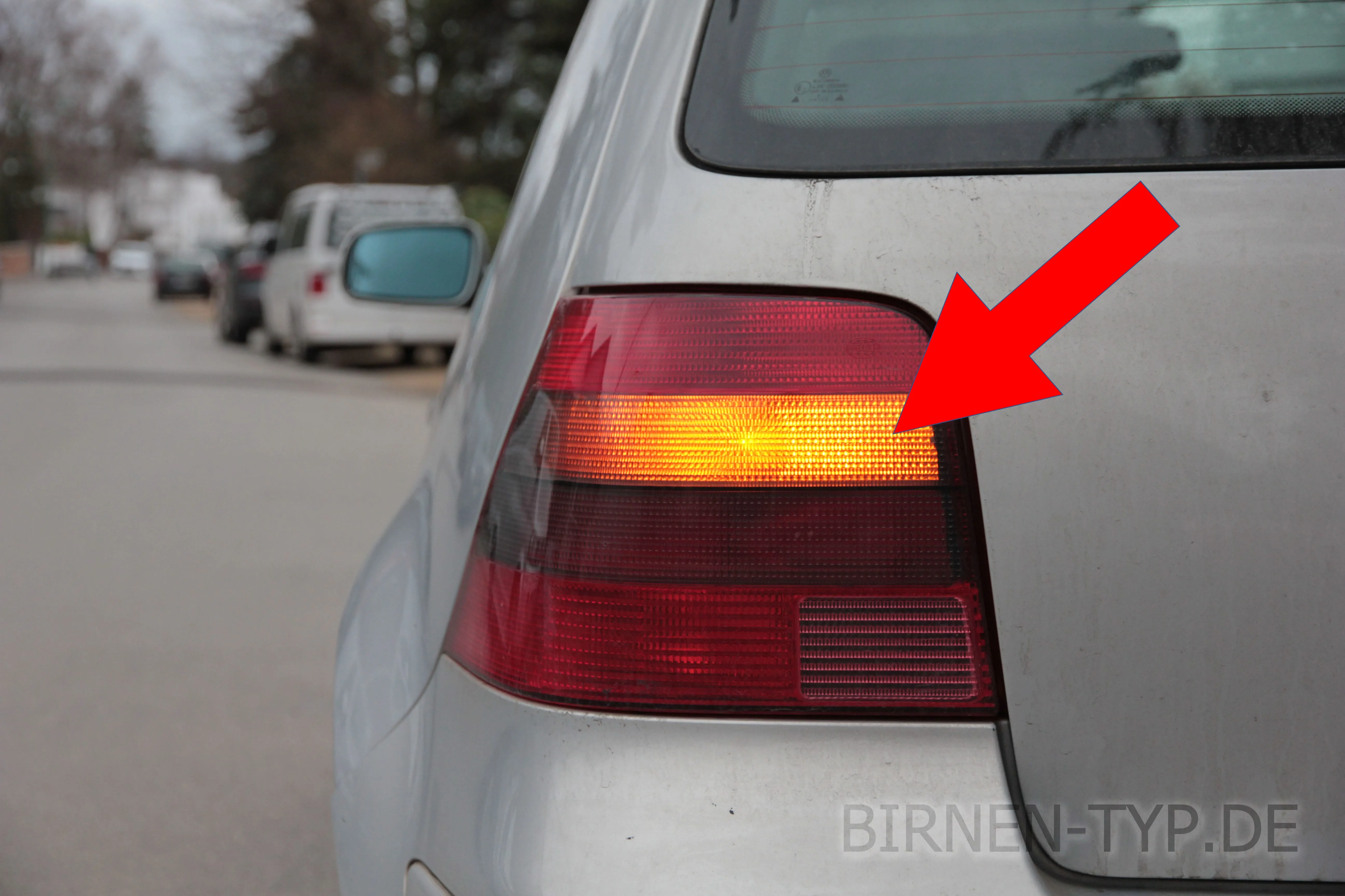 Blinker hinten des VW Golf IV