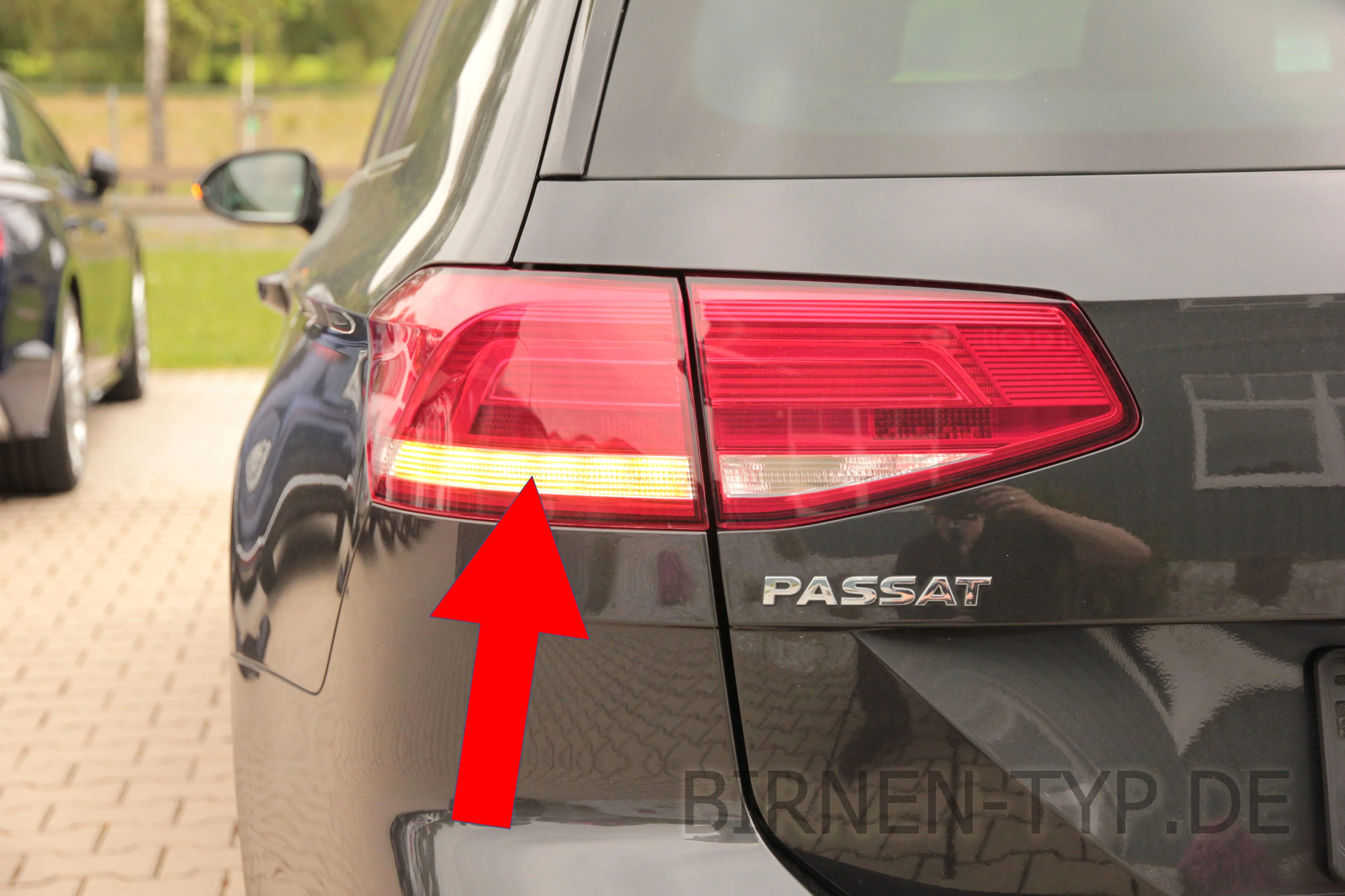 Blinker hinten des VW Passat 8. Gen