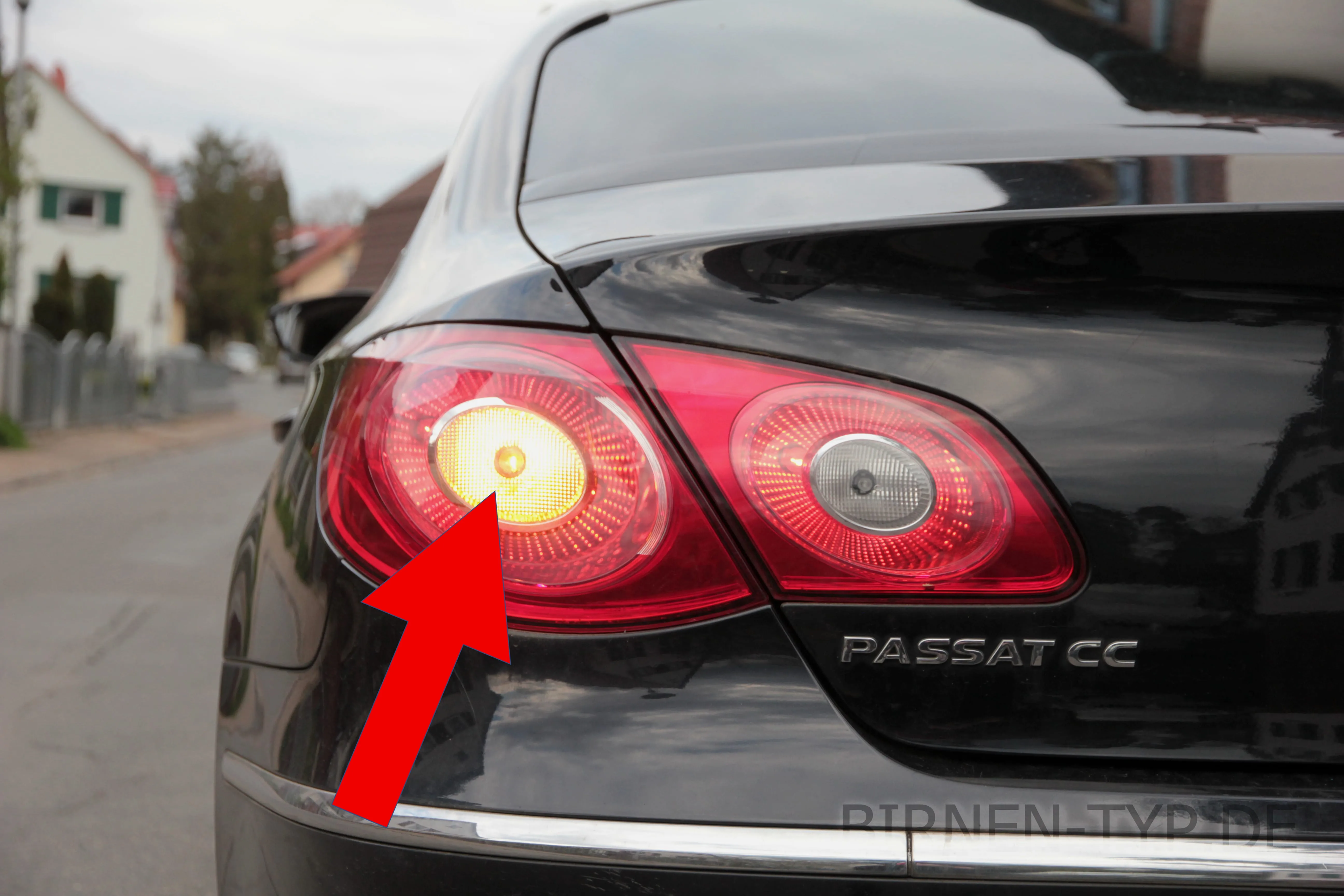 Blinker hinten des VW Passat CC