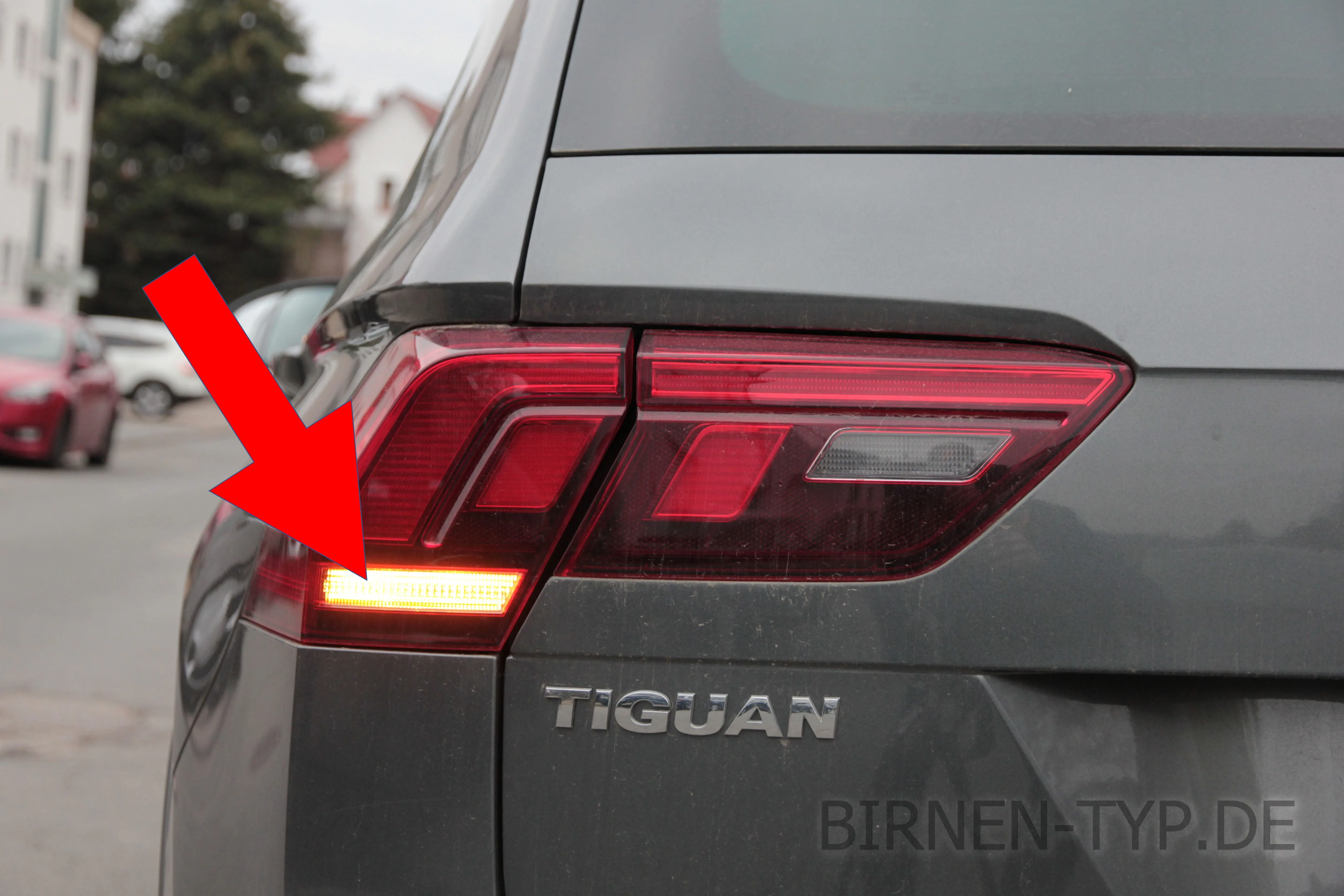 Blinker hinten des VW Tiguan