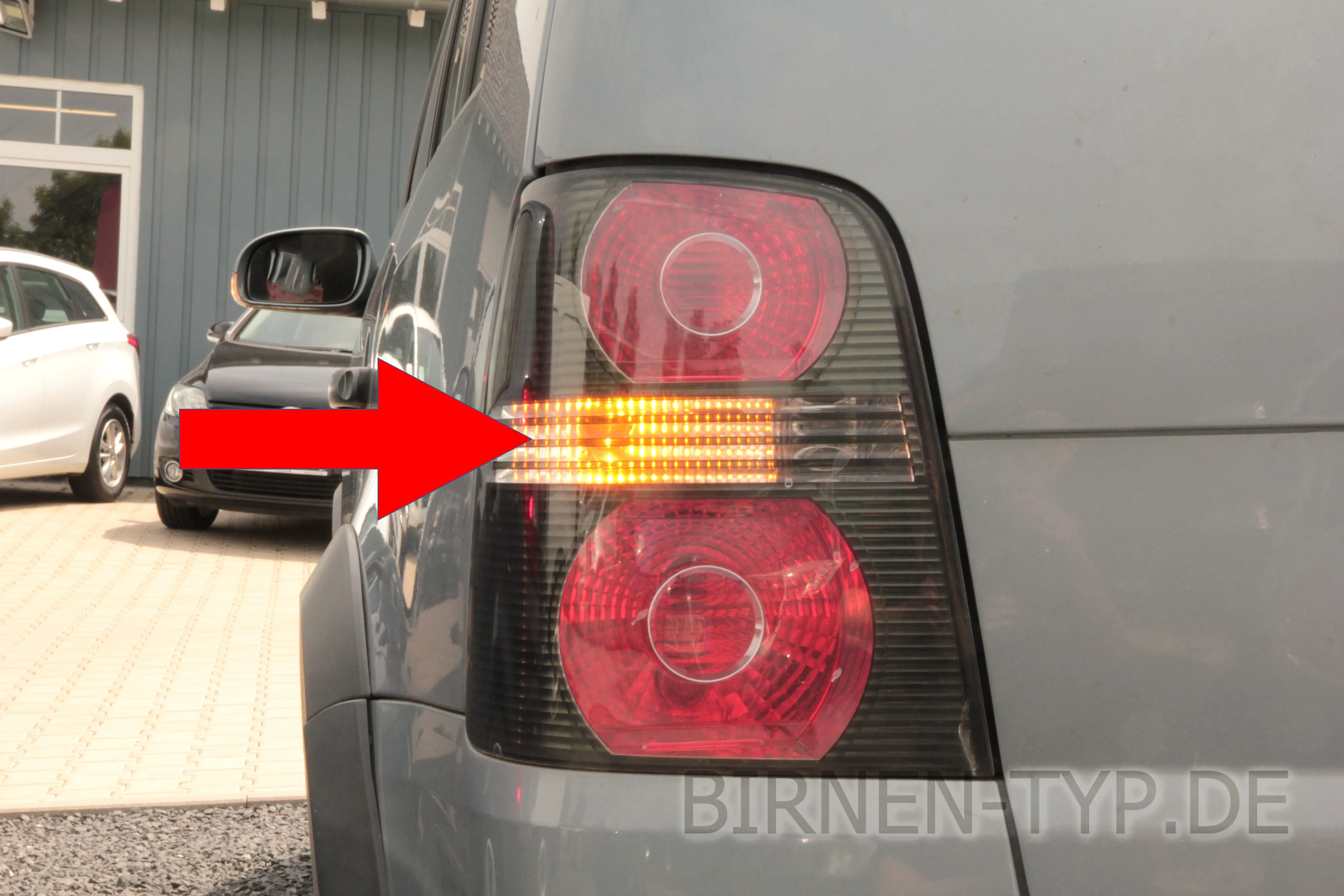 Blinker hinten des VW Touran 1. Gen GP1