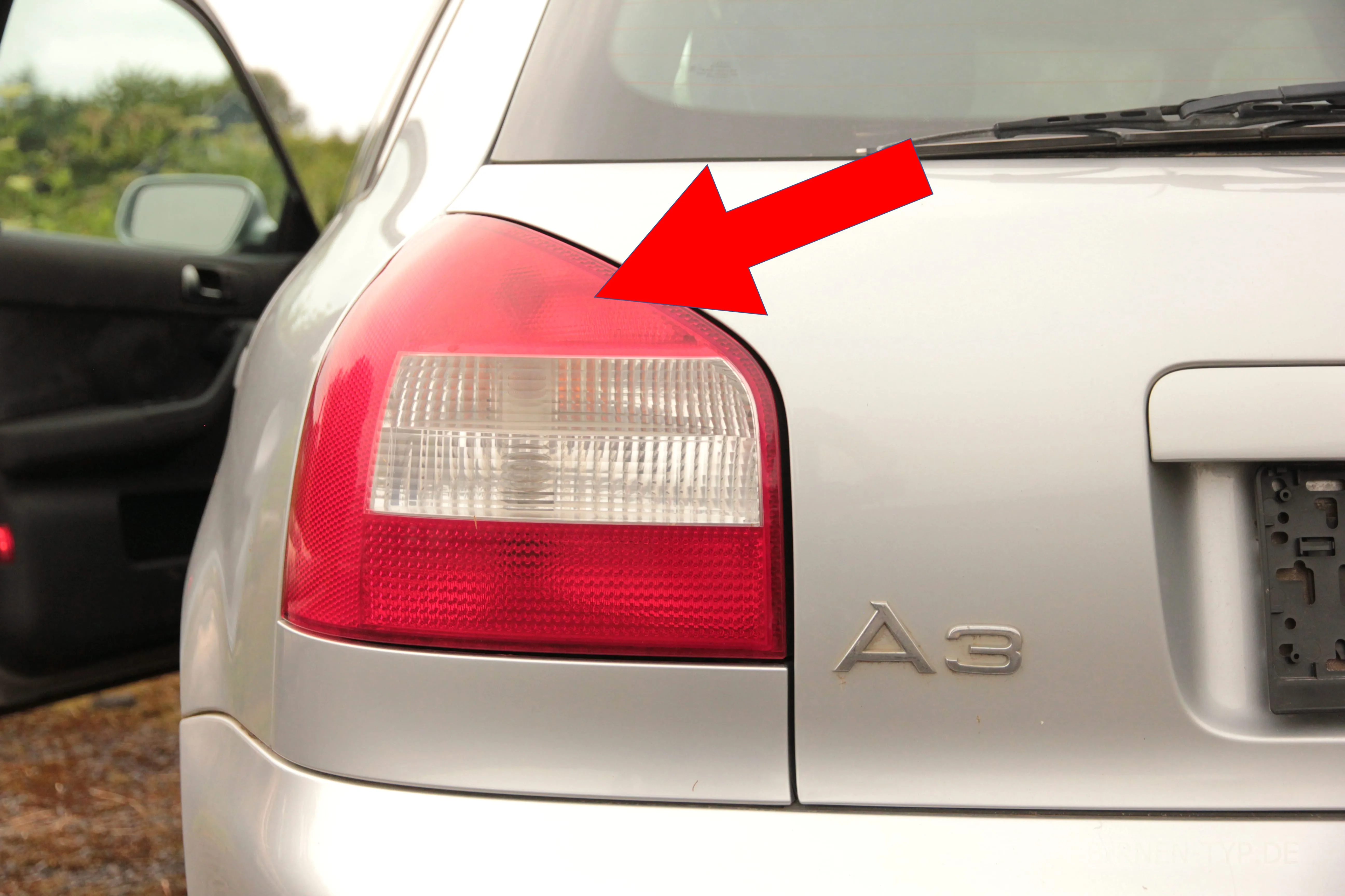 Schlusslicht des Audi A3 1. Gen