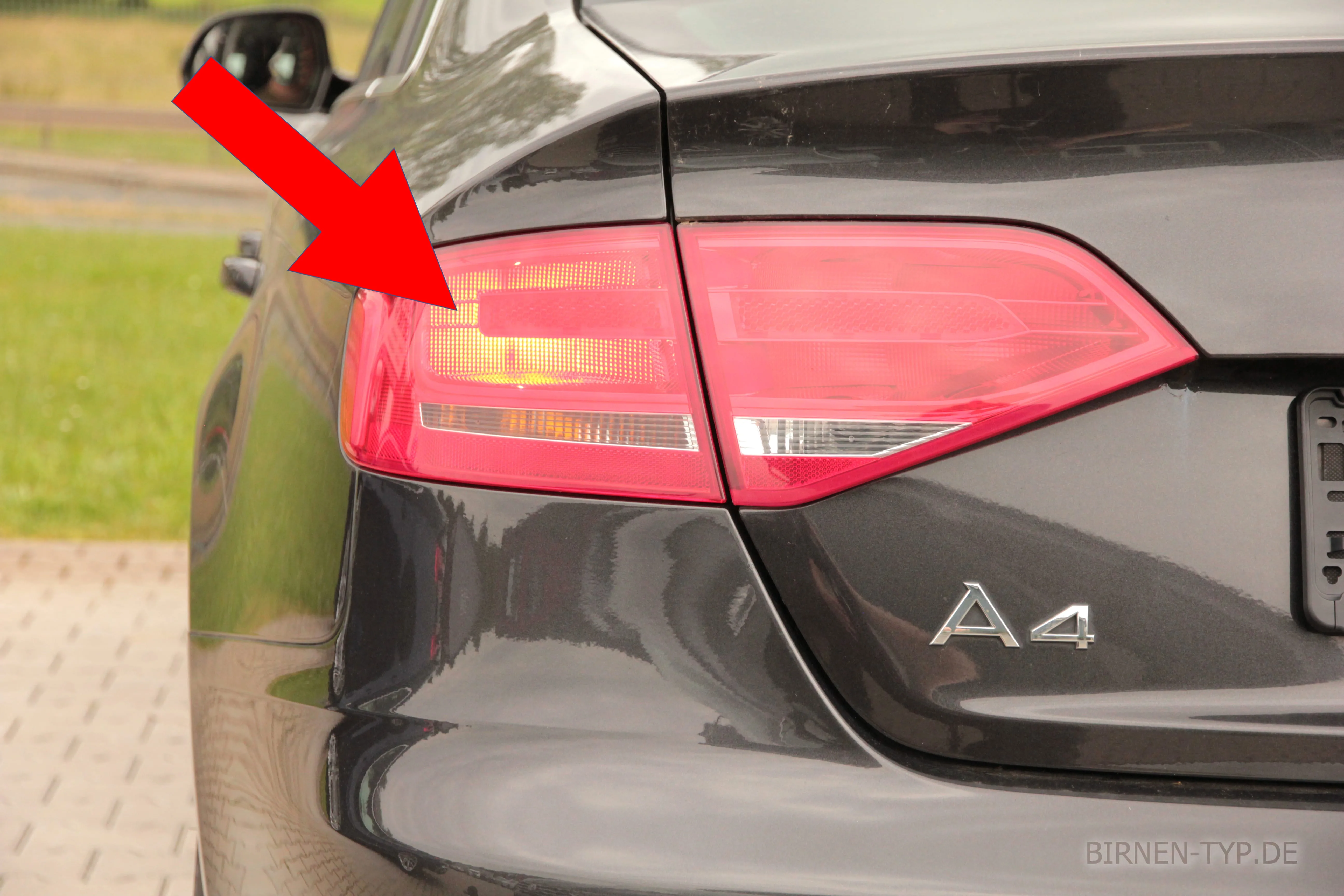 Bremslicht des Audi A4 4. Gen
