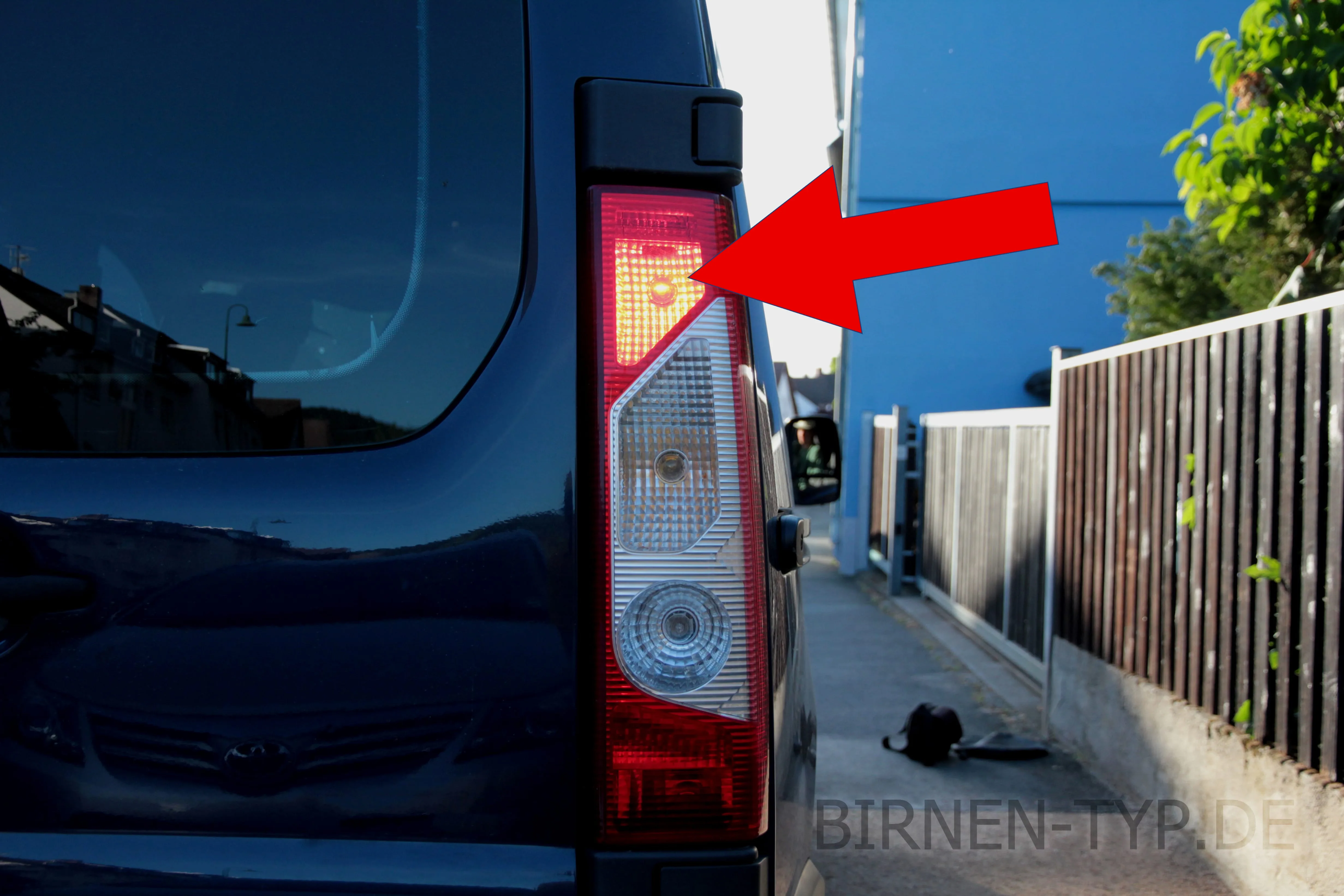 Bremslicht des Citroën Jumpy 2. Gen., Transporter / Van