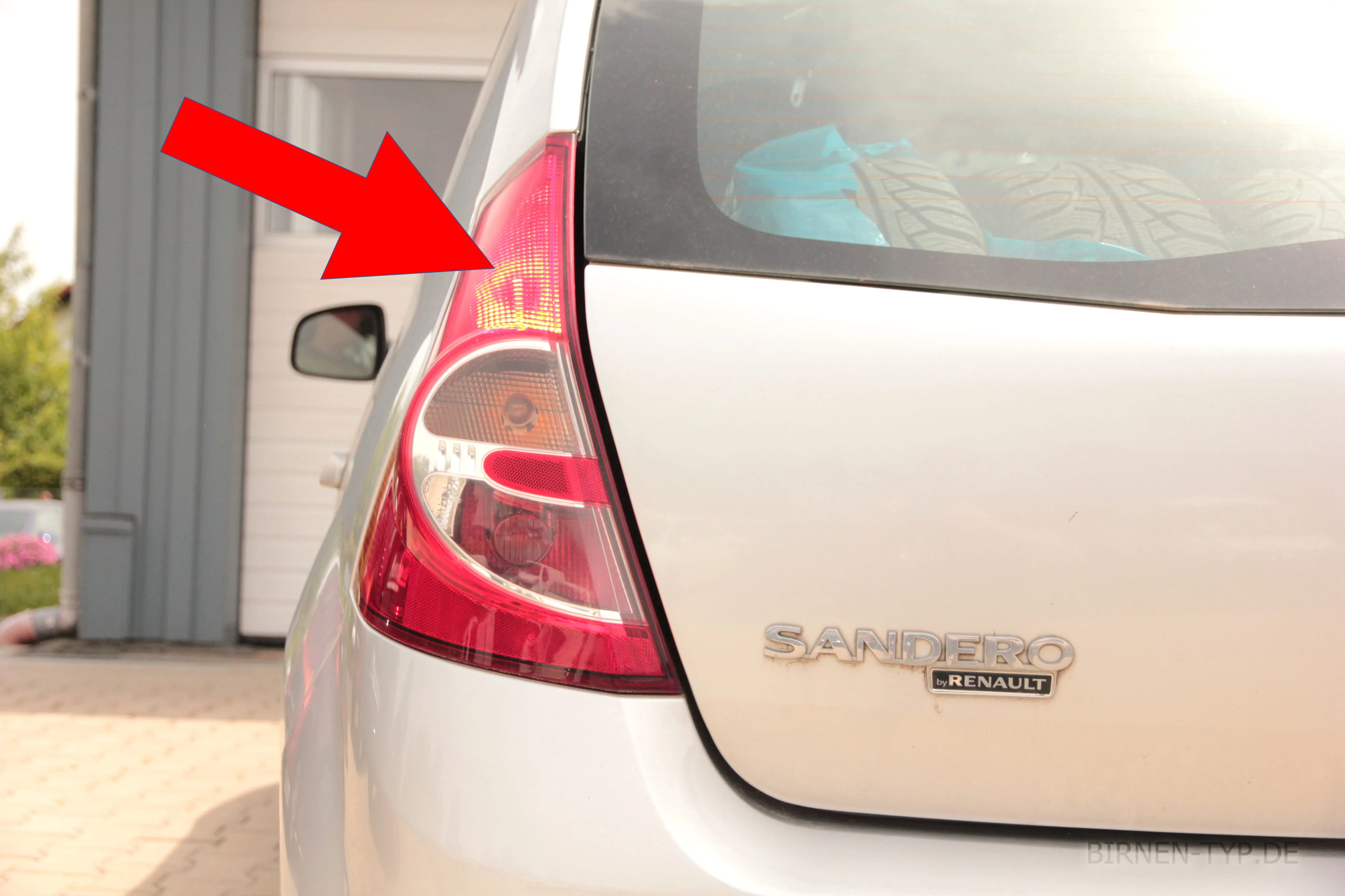 Bremslicht des Dacia Sandero 1. Gen