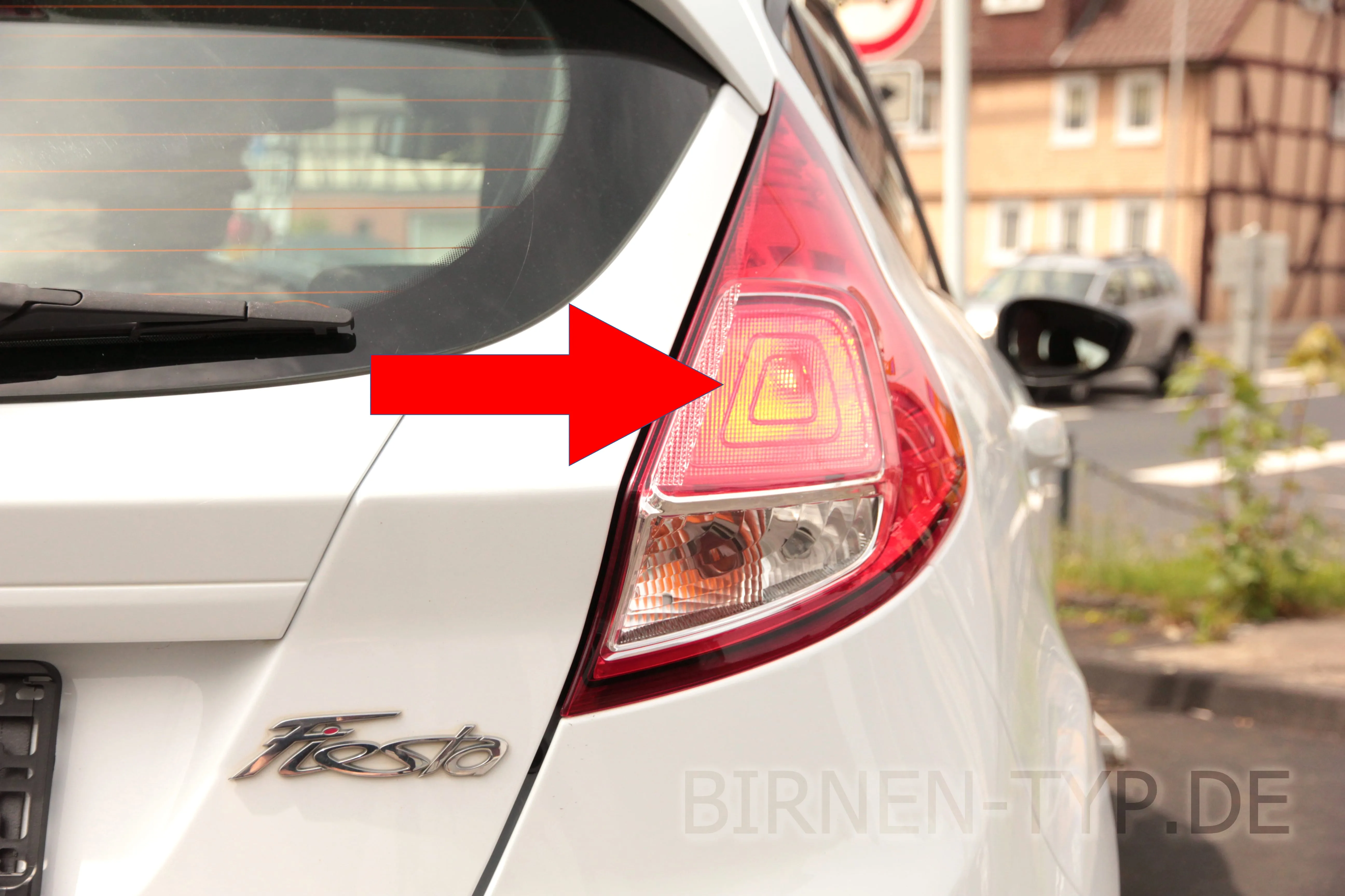 Bremslicht des Ford Fiesta 7. Gen