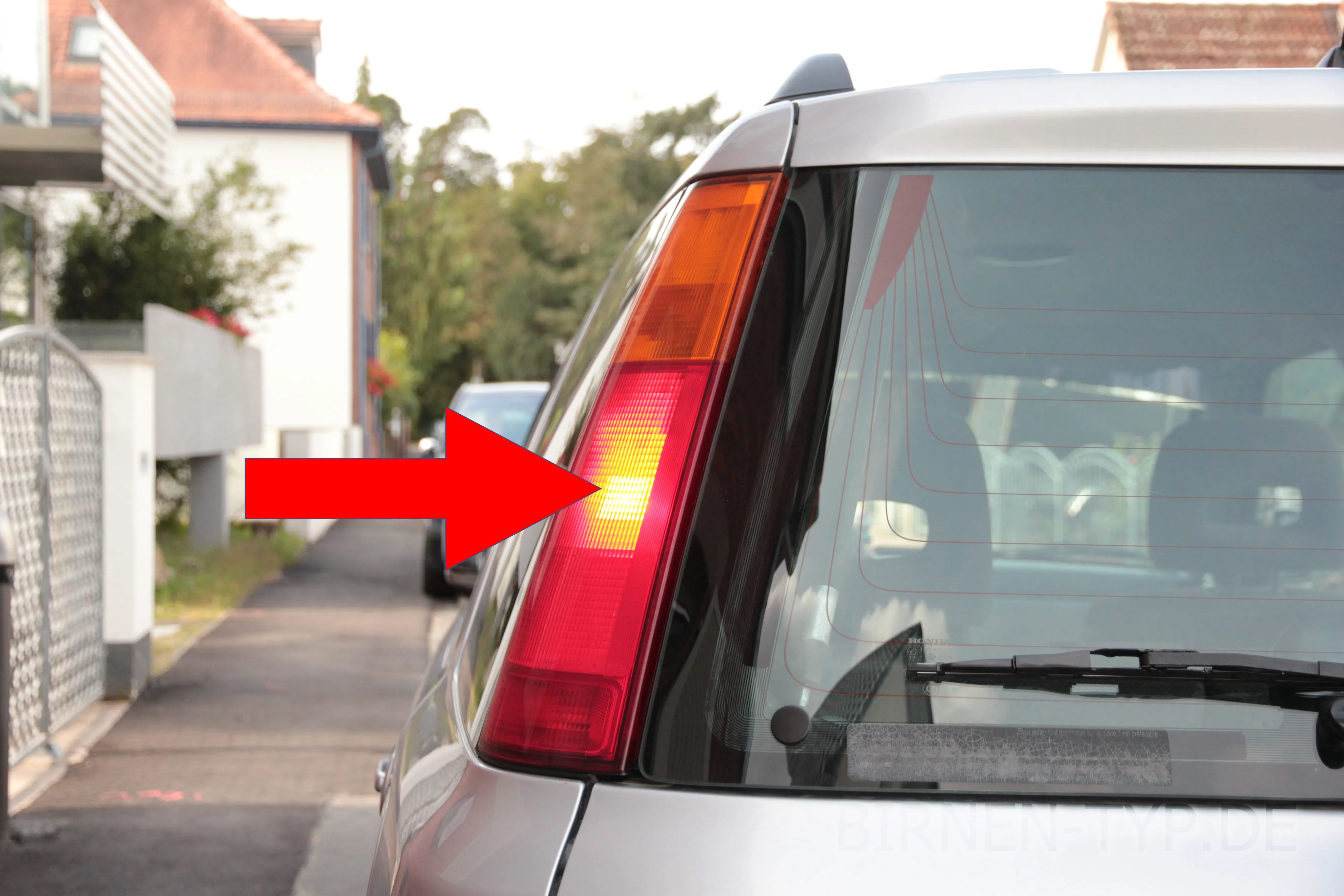 Bremslicht des Honda CR-V