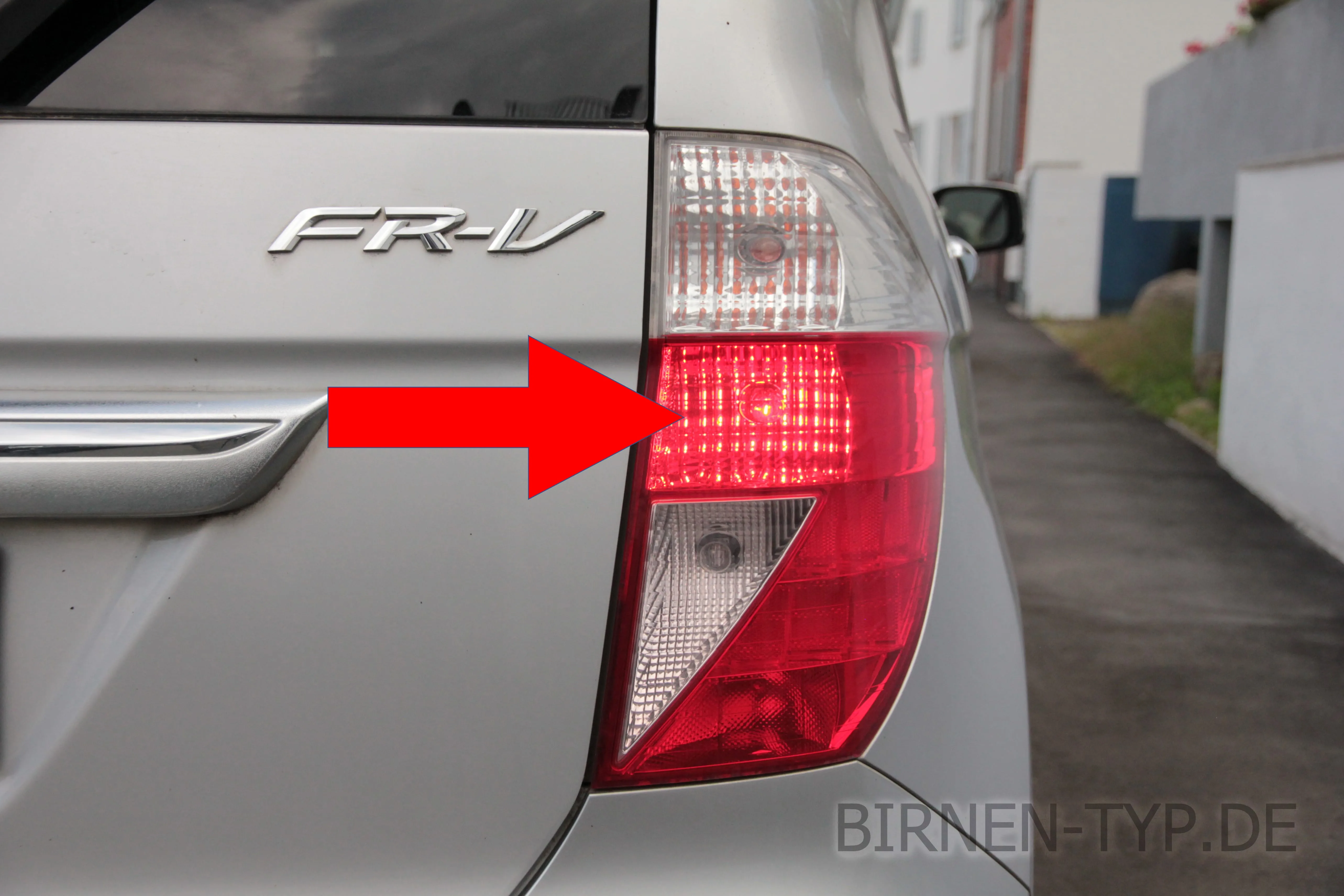 Bremslicht des Honda FR-V