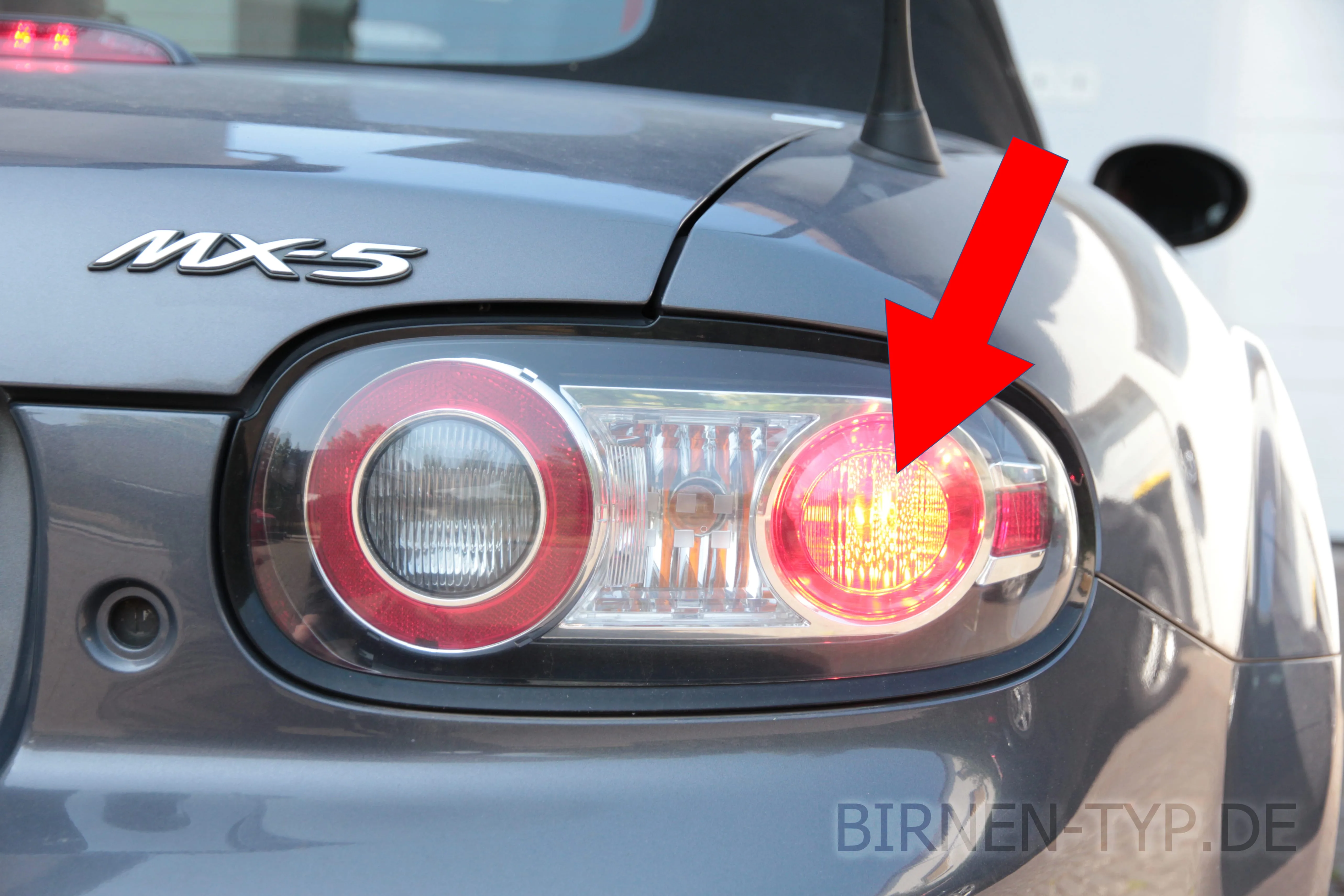 Bremslicht des Mazda MX-5 / Miata