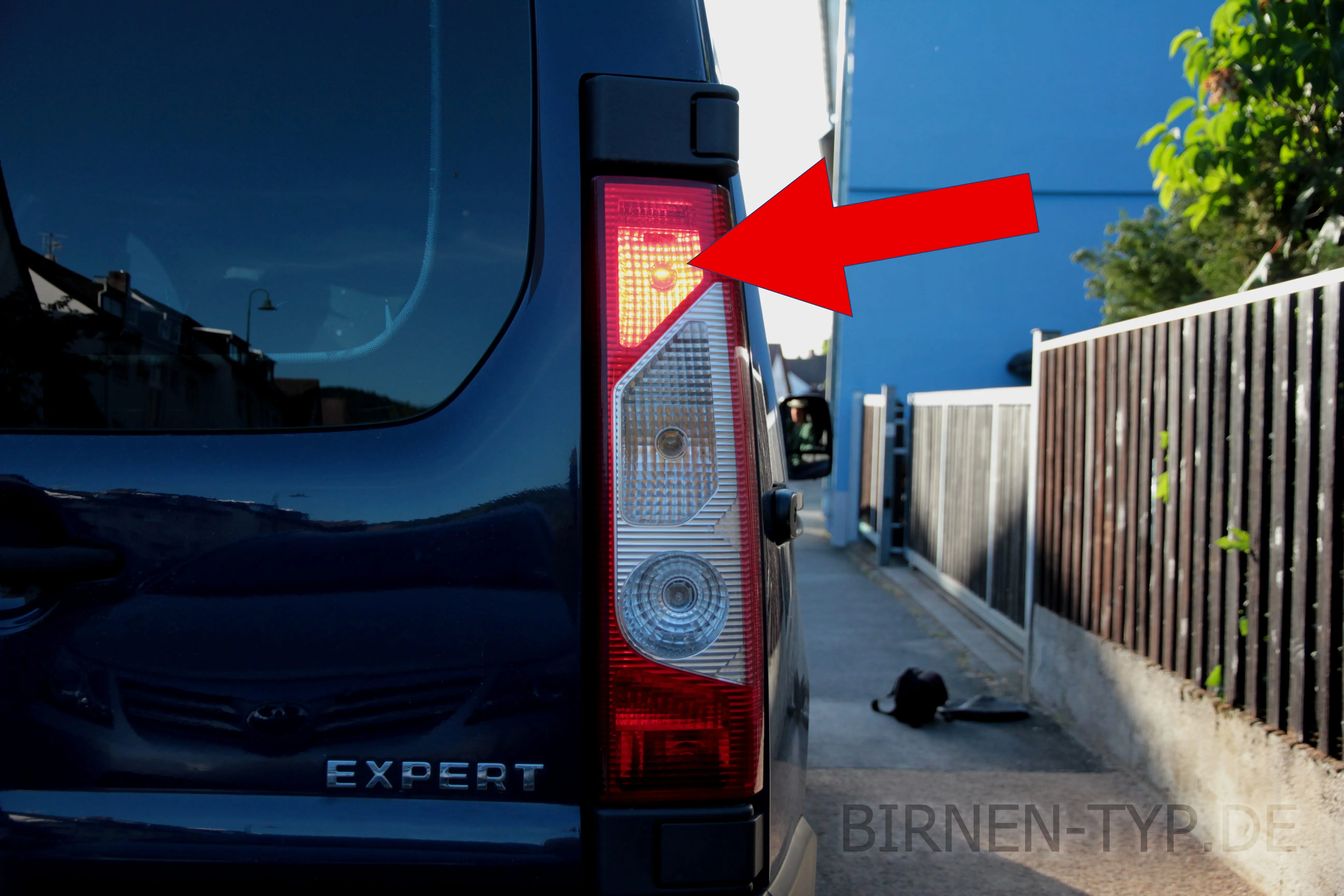 Bremslicht des Peugeot Expert 2. Gen., Transporter / Van