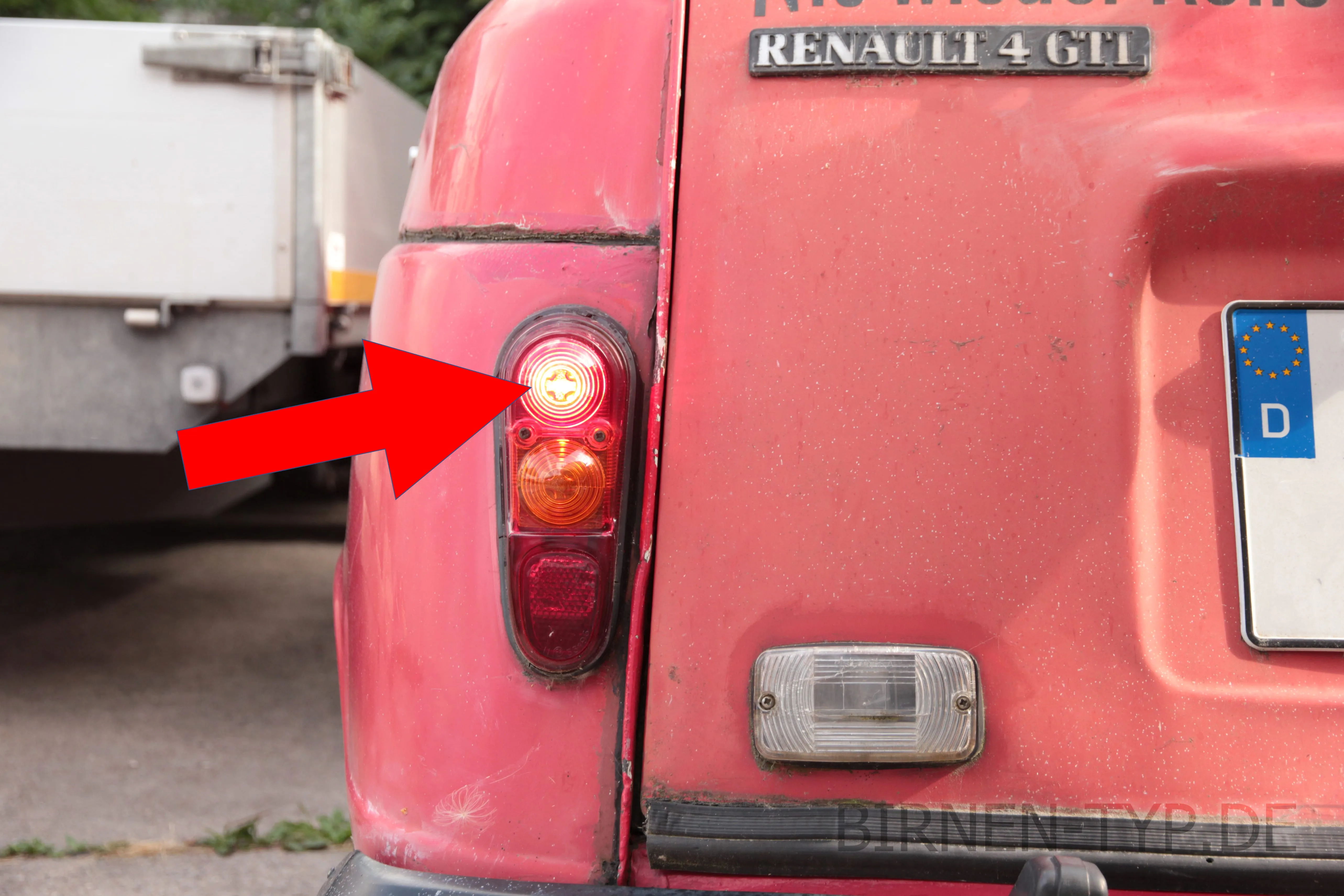 Bremslicht des Renault R4