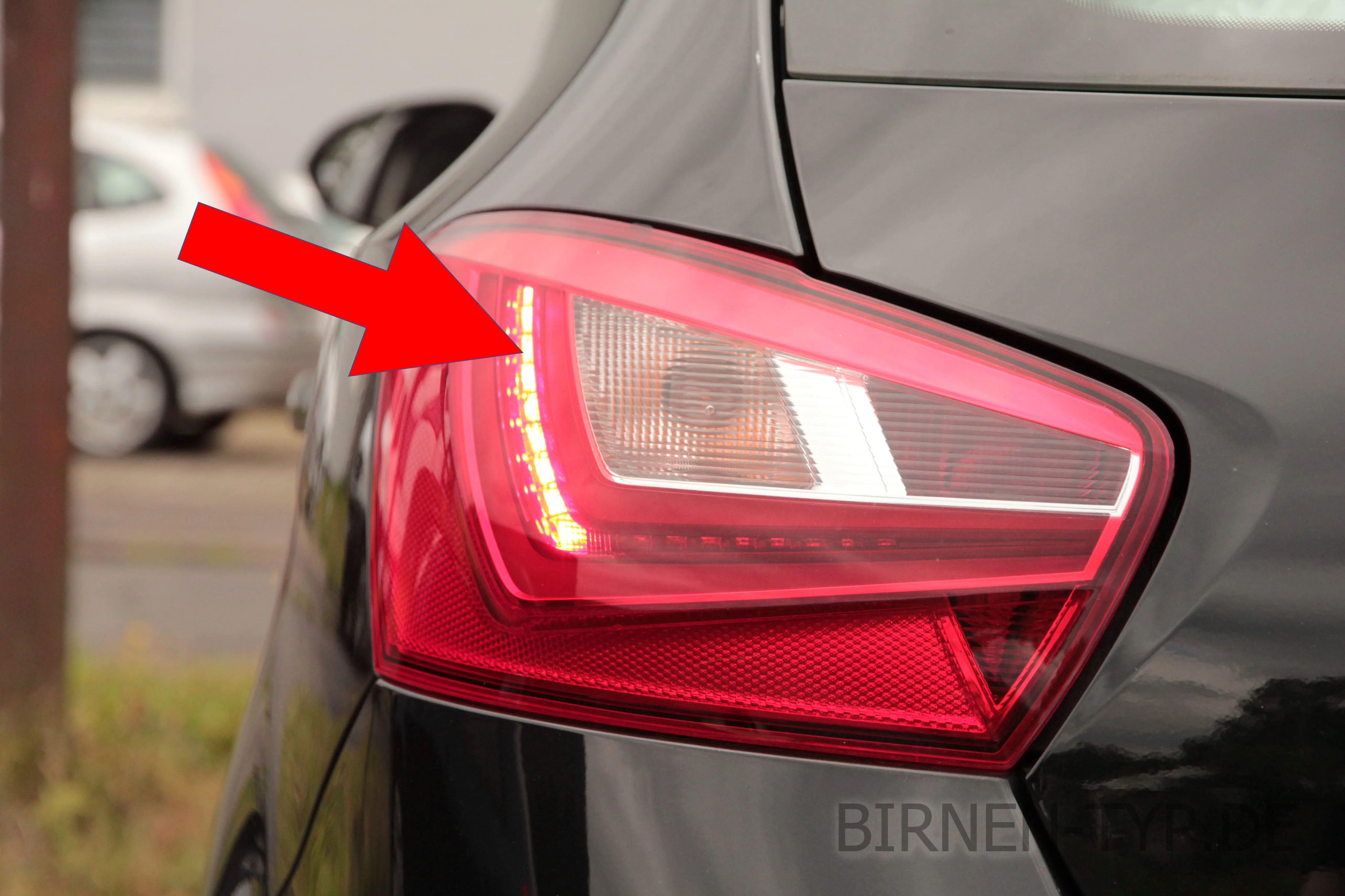 Bremslicht des Seat Ibiza