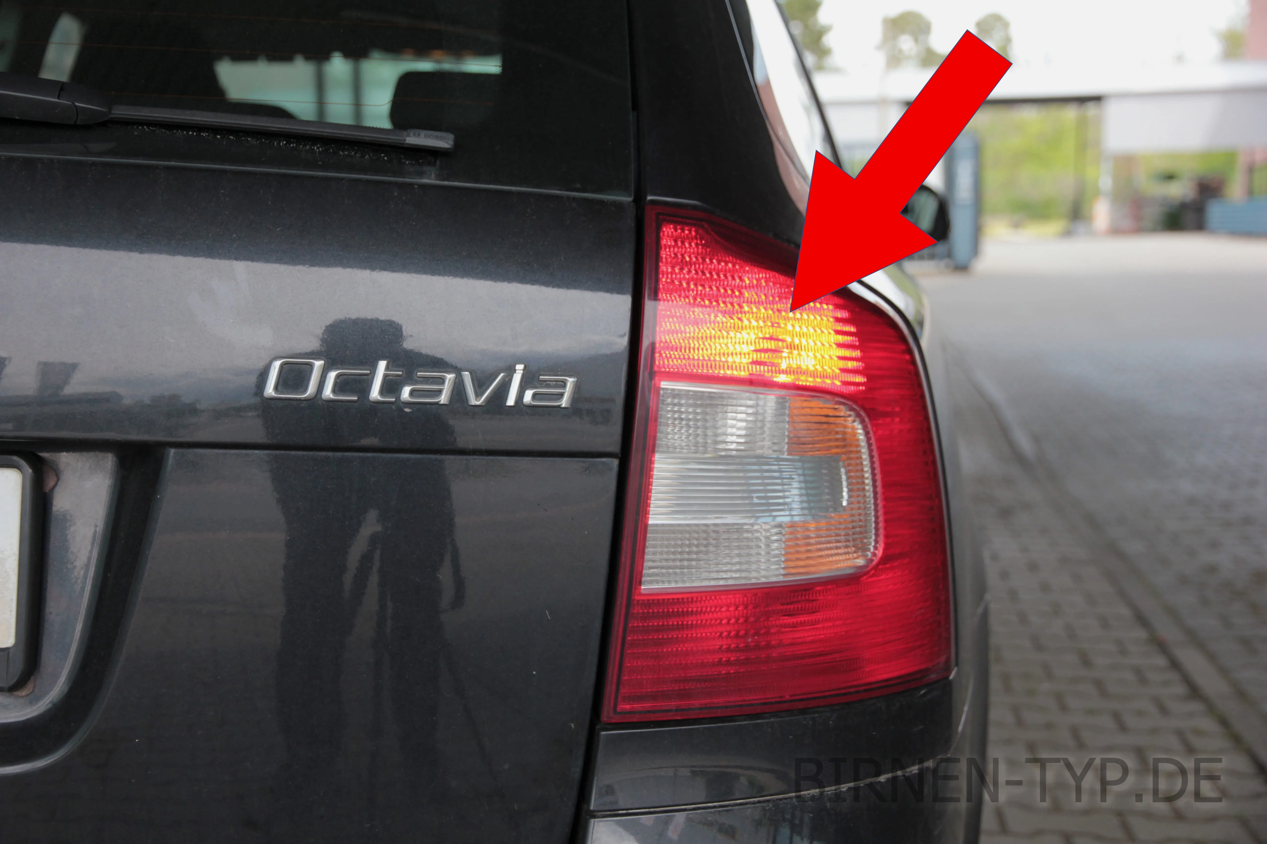 Bremslicht des Škoda Octavia 2. Gen.