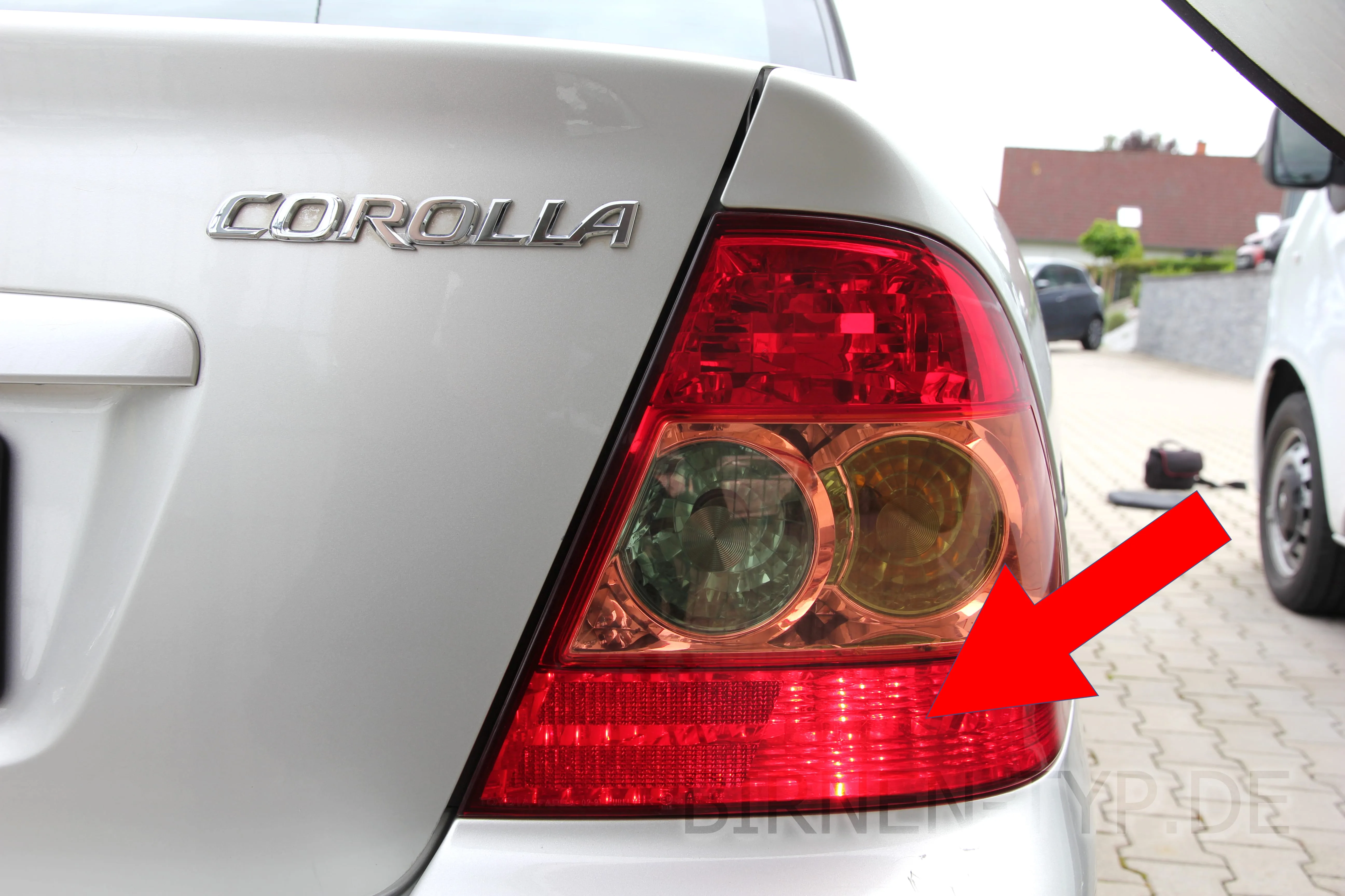 Bremslicht am Toyota Corolla 9. Gen