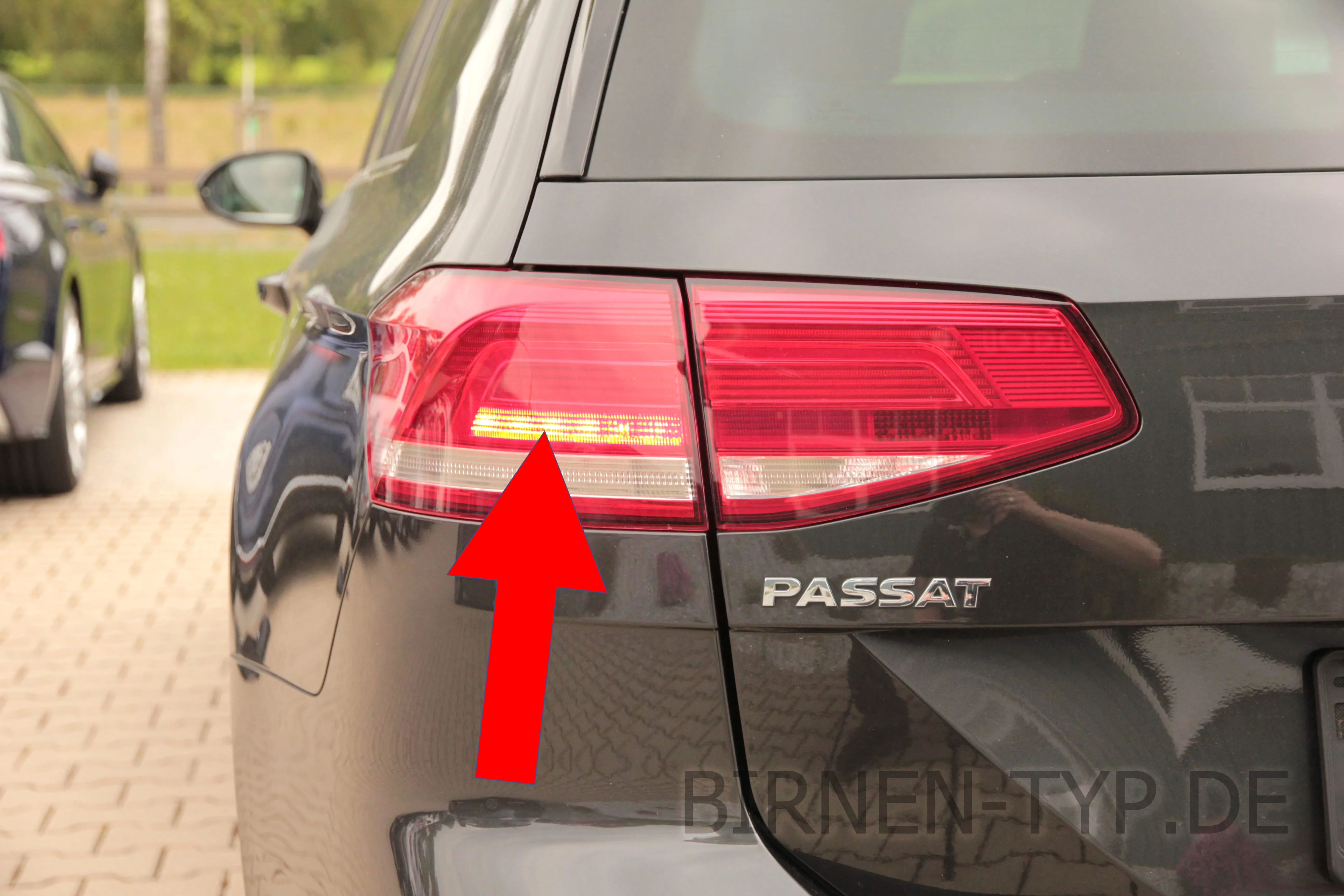 Bremslicht des VW Passat 8. Gen
