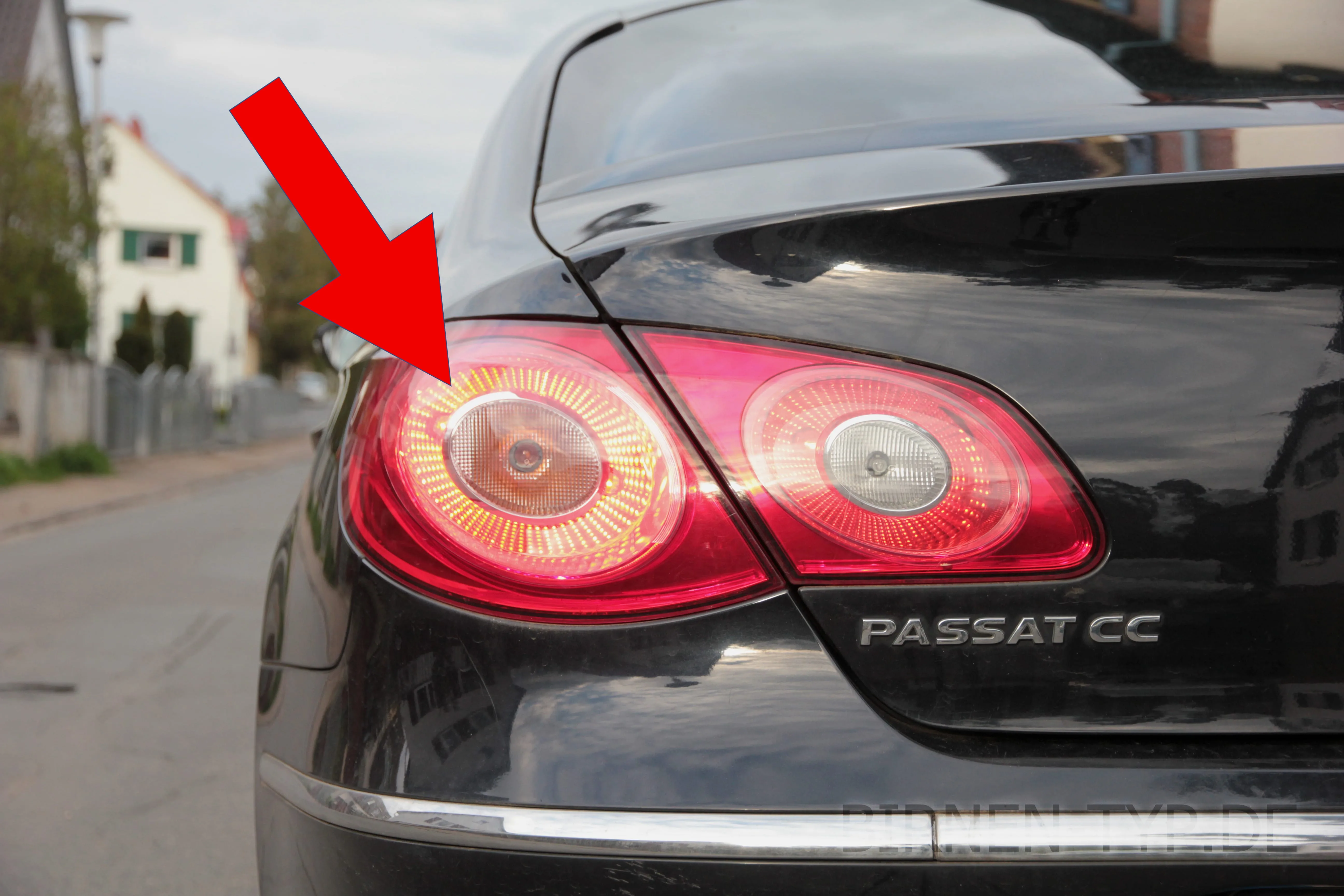Bremslicht des VW Passat CC