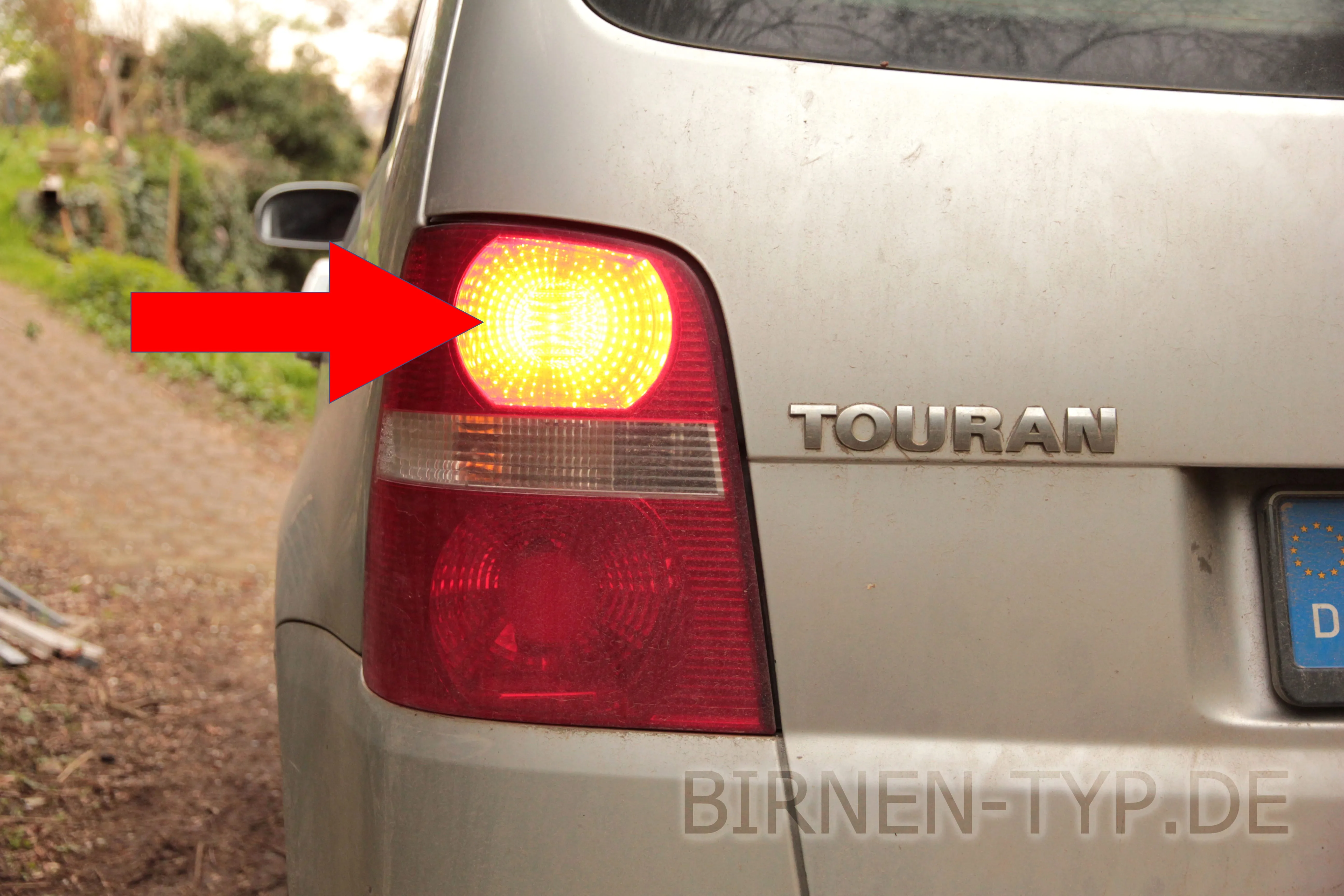 Bremslicht des VW Touran 1. Gen