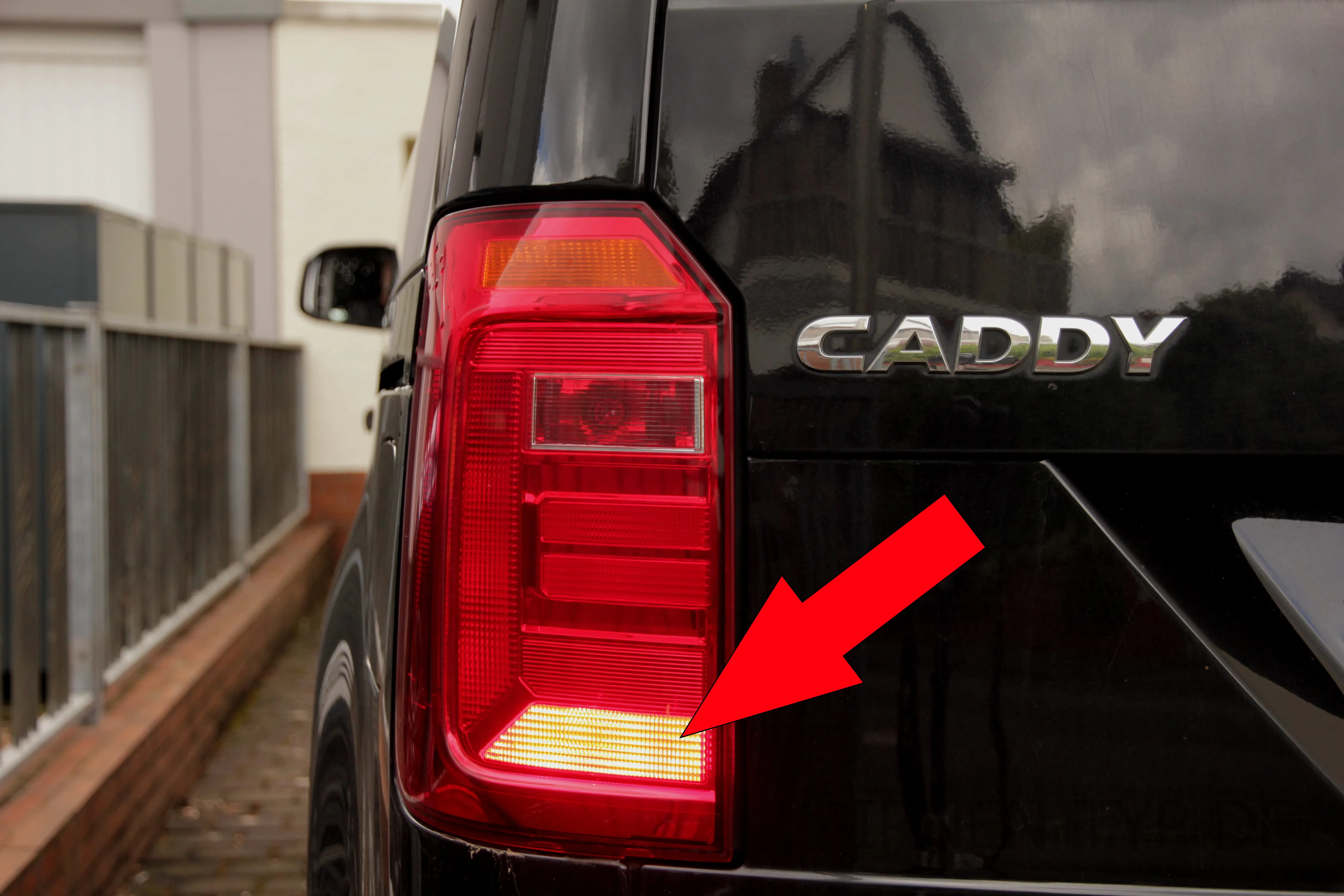 Bremslicht des VW Caddy 4