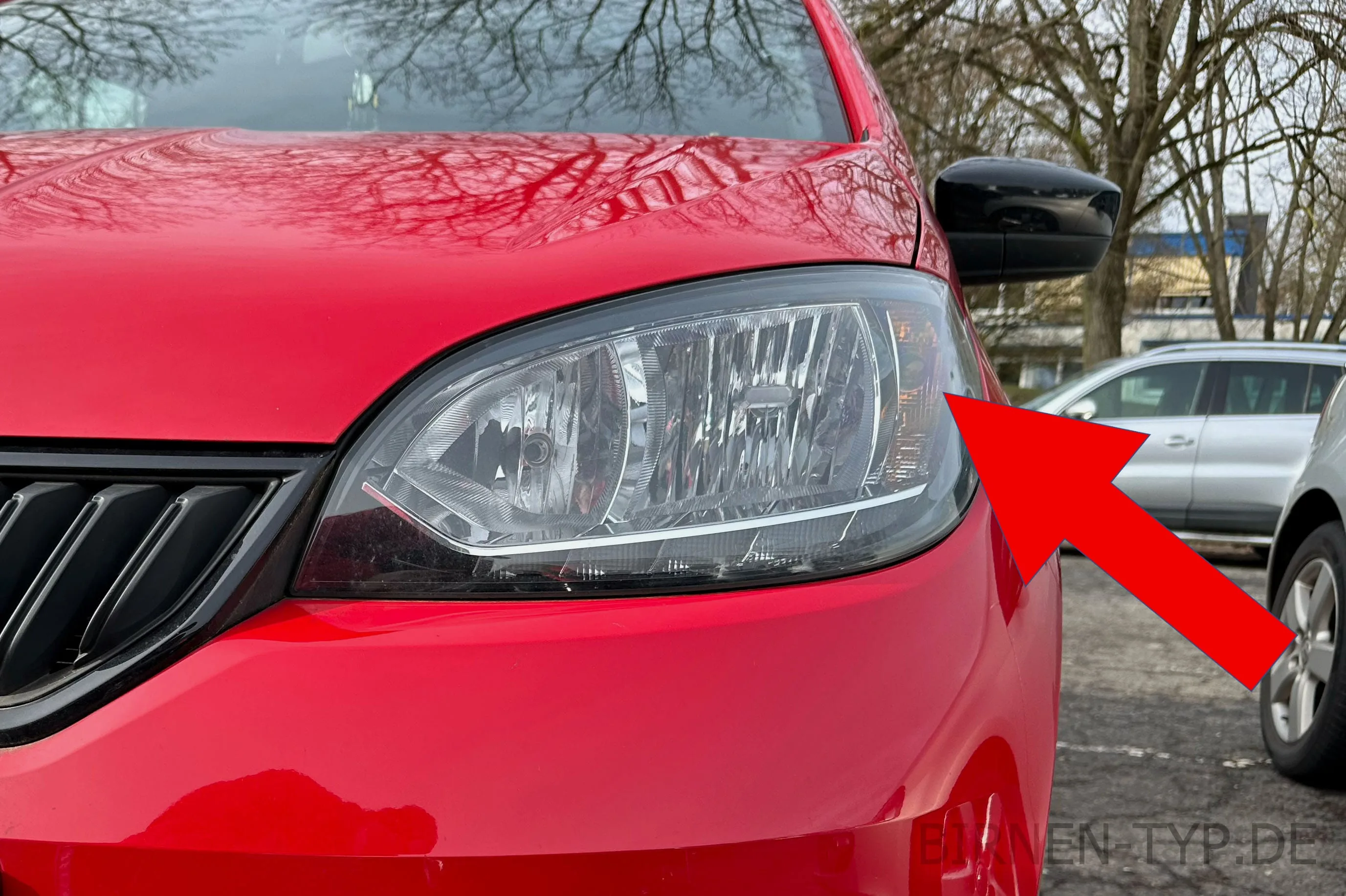 Blinker vorne des Škoda Citigo