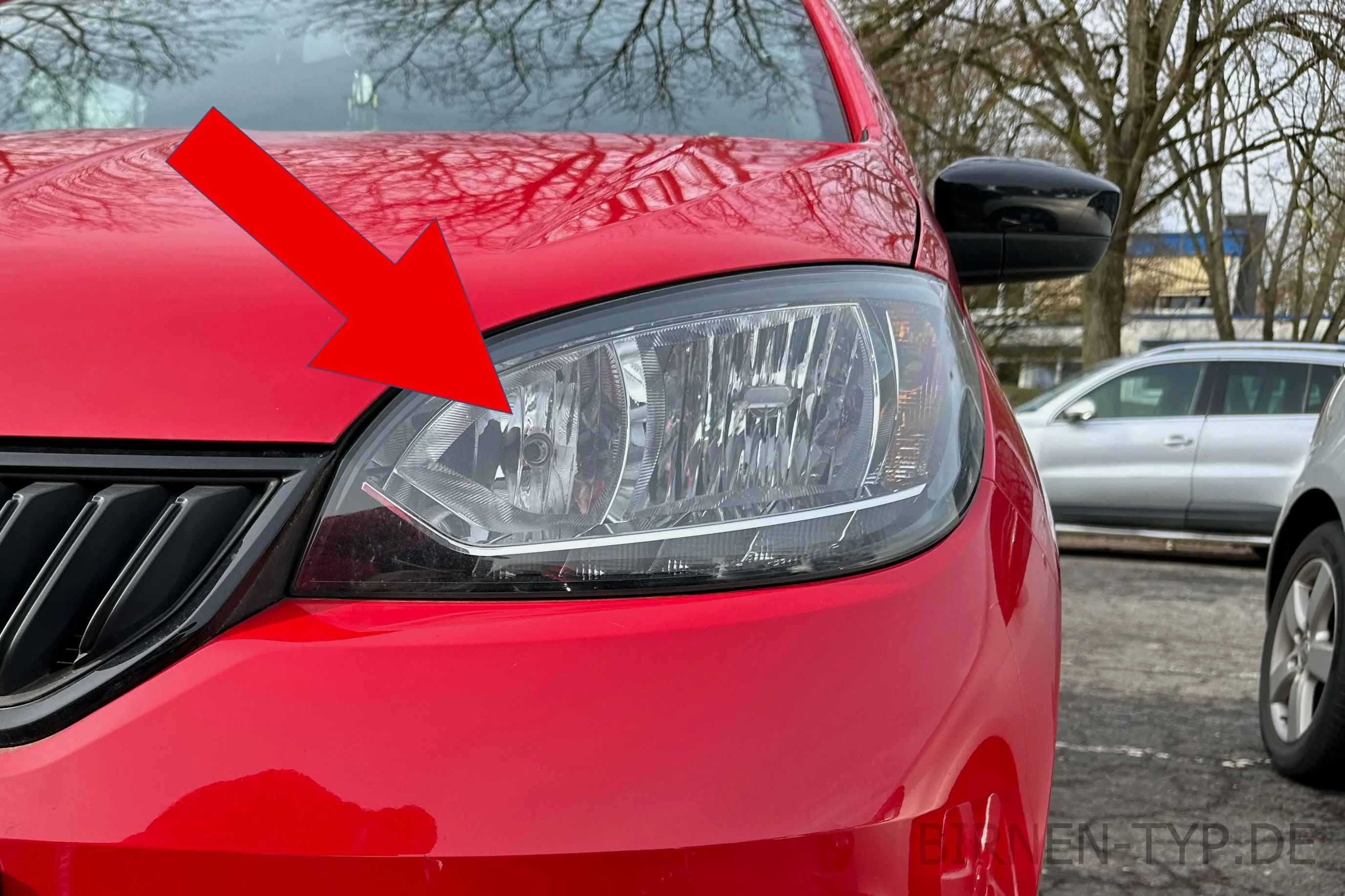Fernlicht des Škoda Citigo