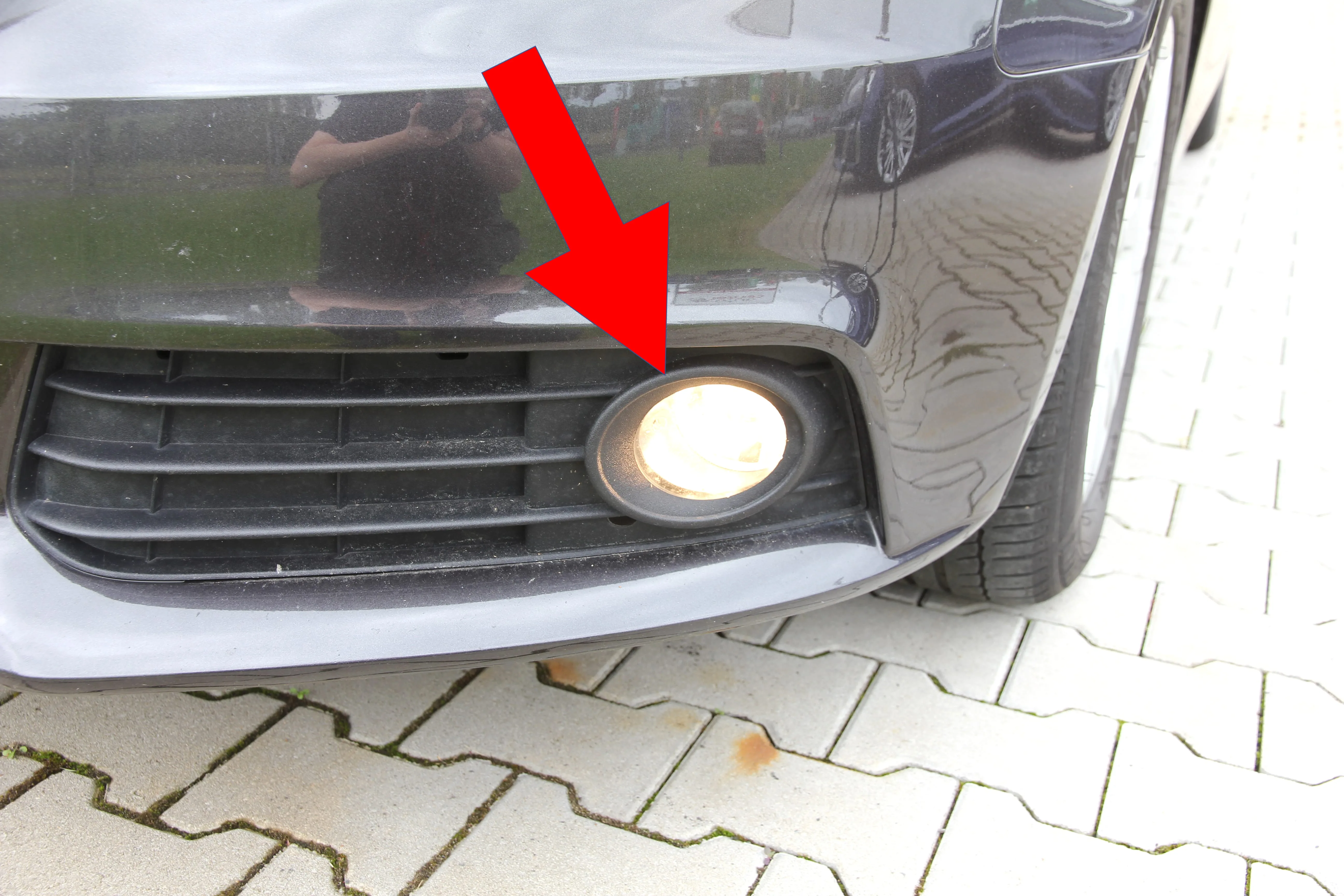 Nebelscheinwerfer des Audi A4 4. Gen