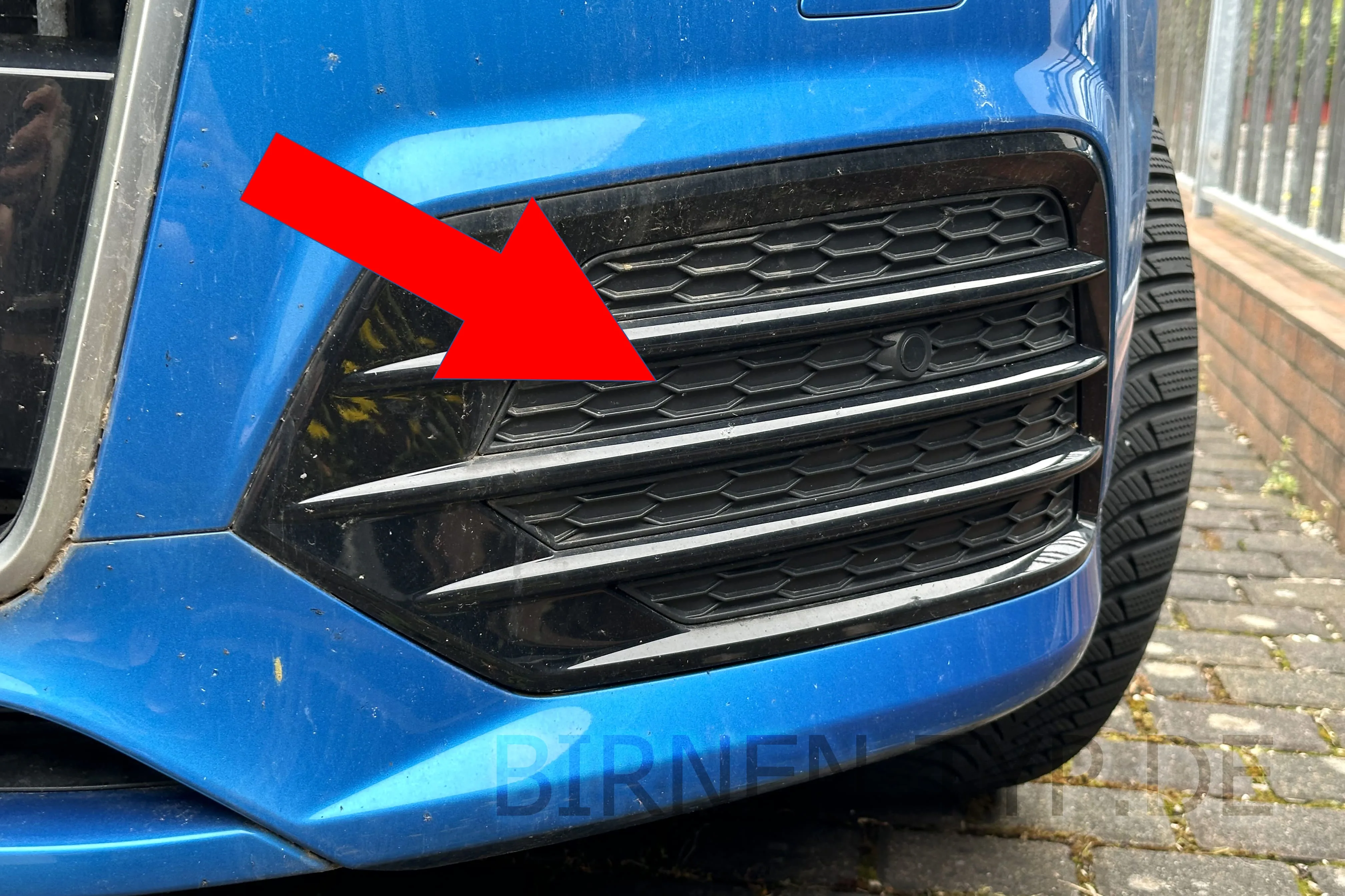 Nebelscheinwerfer des Audi Q3 1. Gen