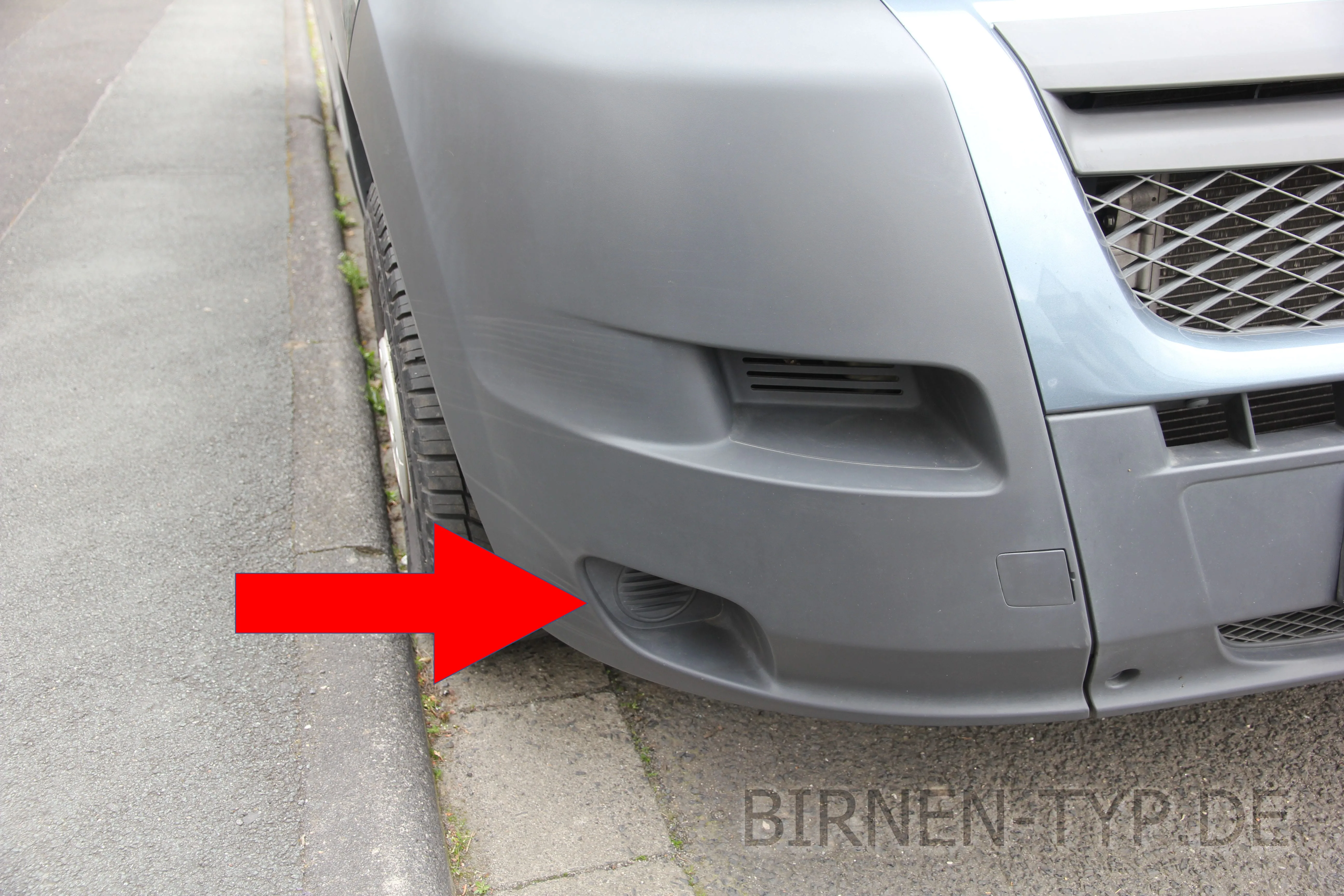 Nebelscheinwerfer des Fiat Ducato 3. Gen
