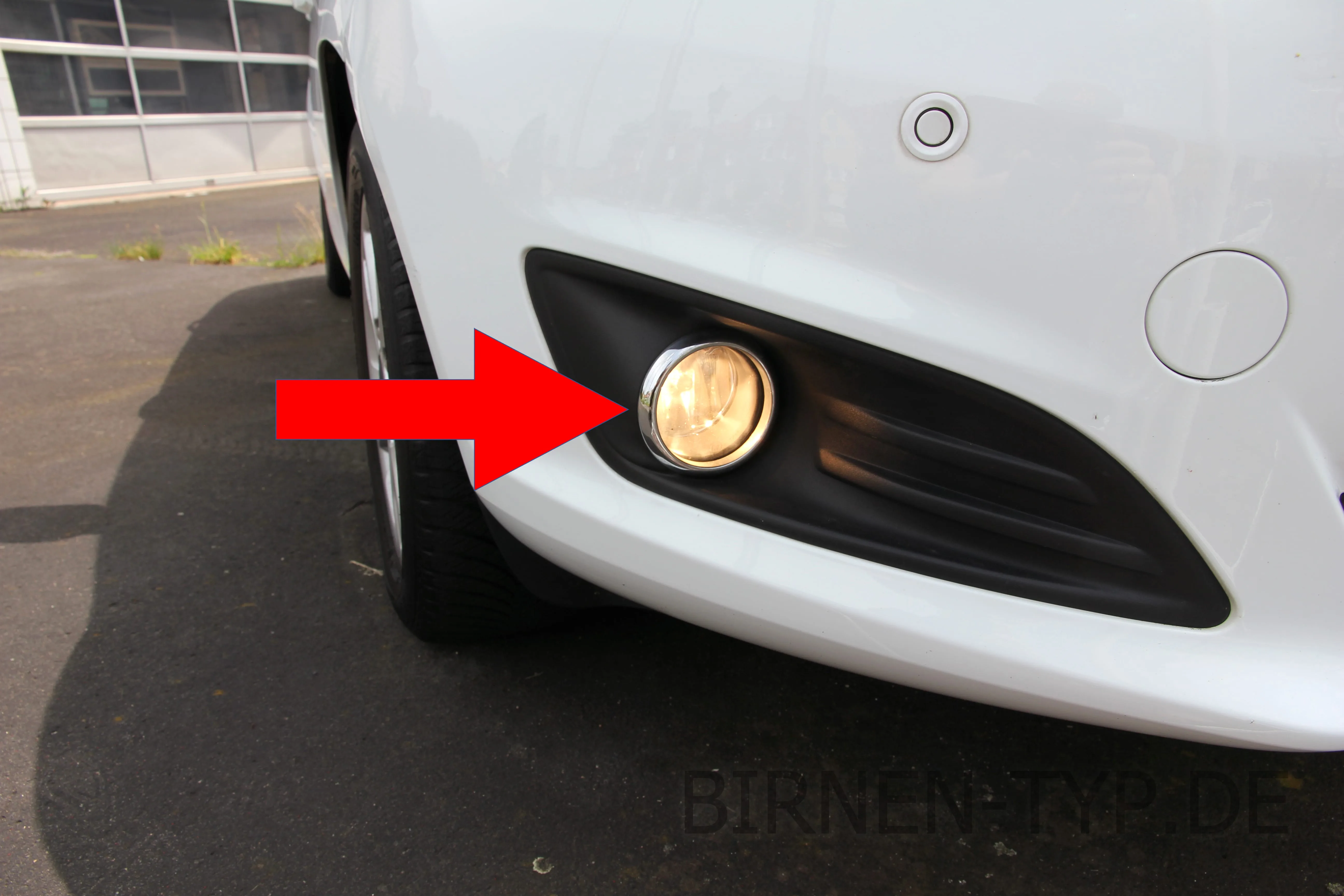 Nebelscheinwerfer des Ford Fiesta 7. Gen