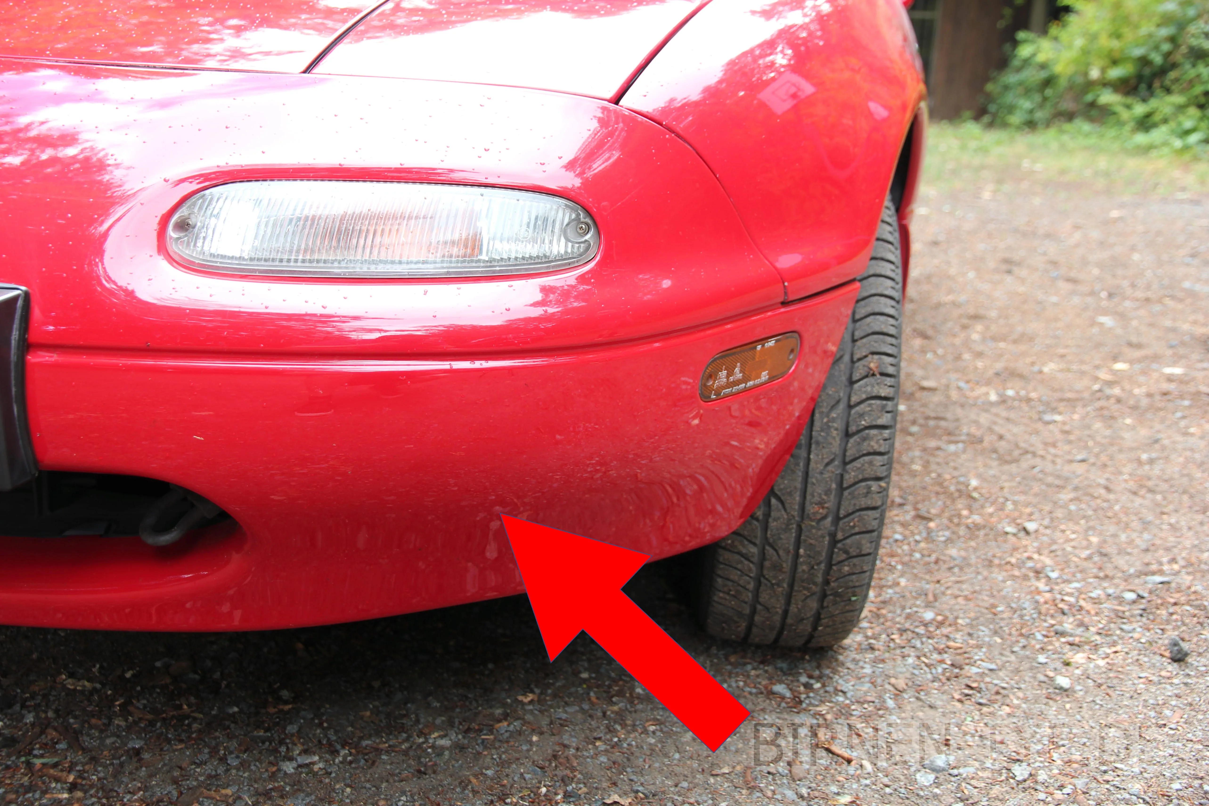 Nebelscheinwerfer des Mazda MX-5 / Miata