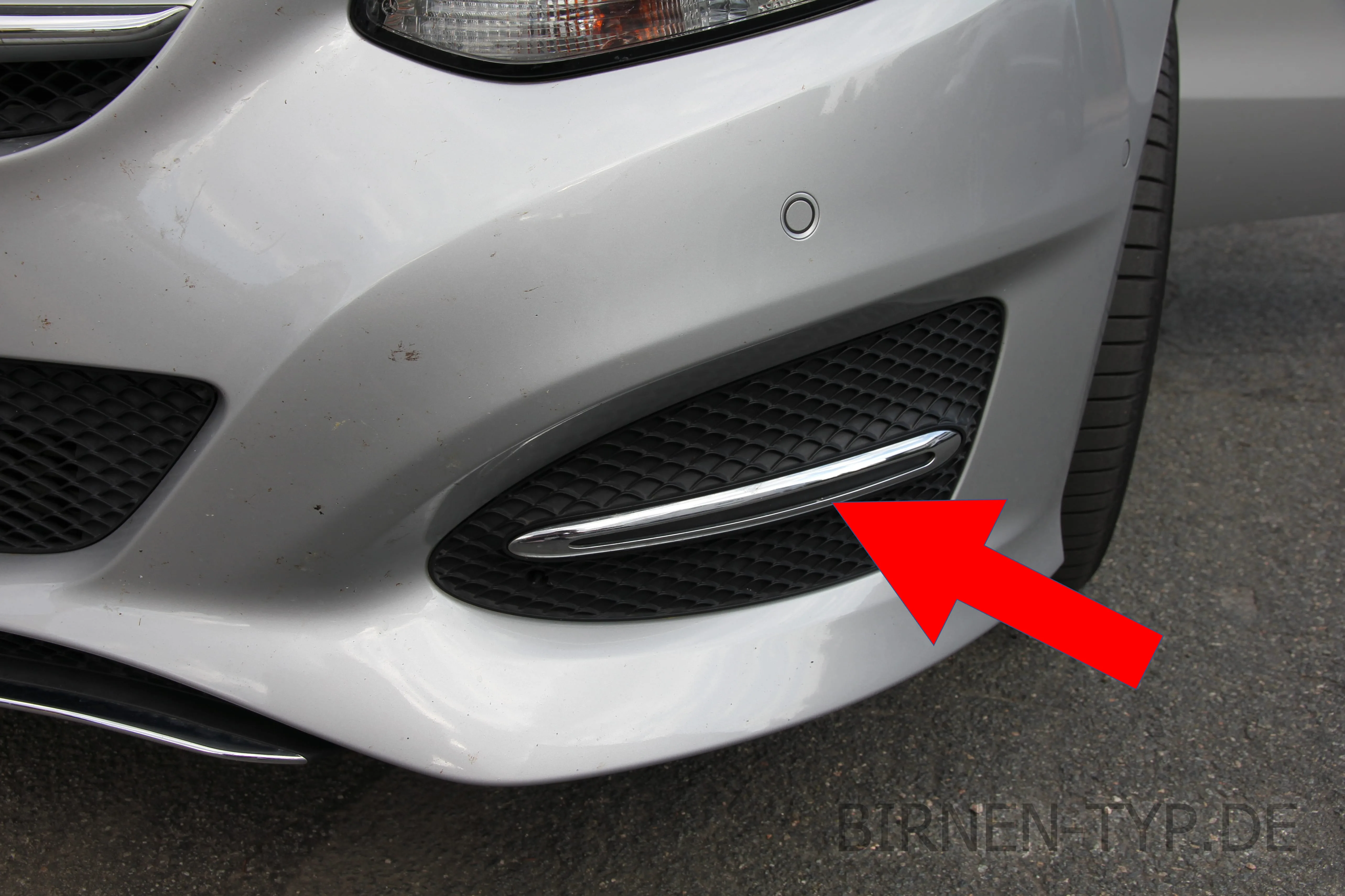 Nebelscheinwerfer des Mercedes-Benz B-Klasse