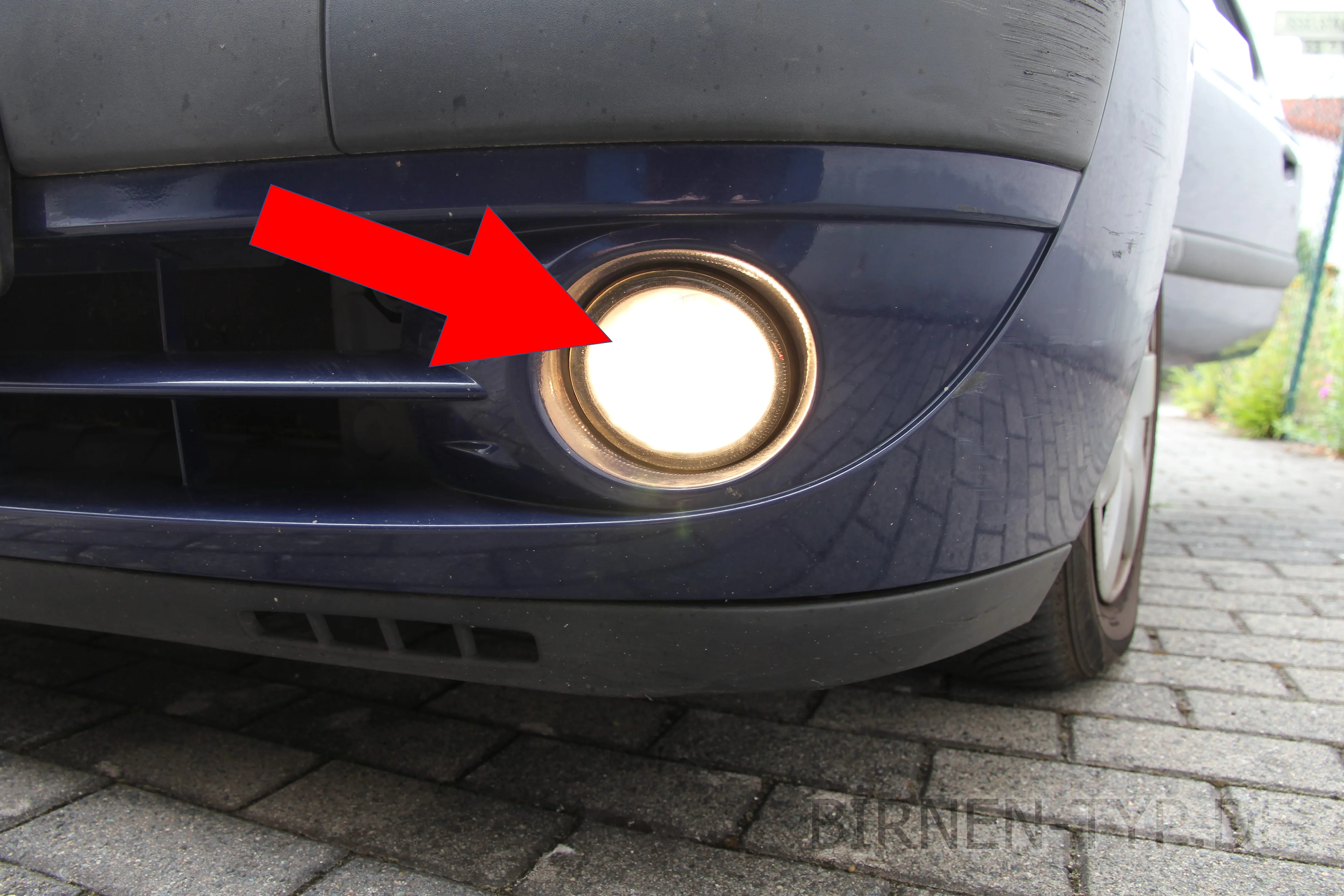 Nebelscheinwerfer des Renault Clio 2