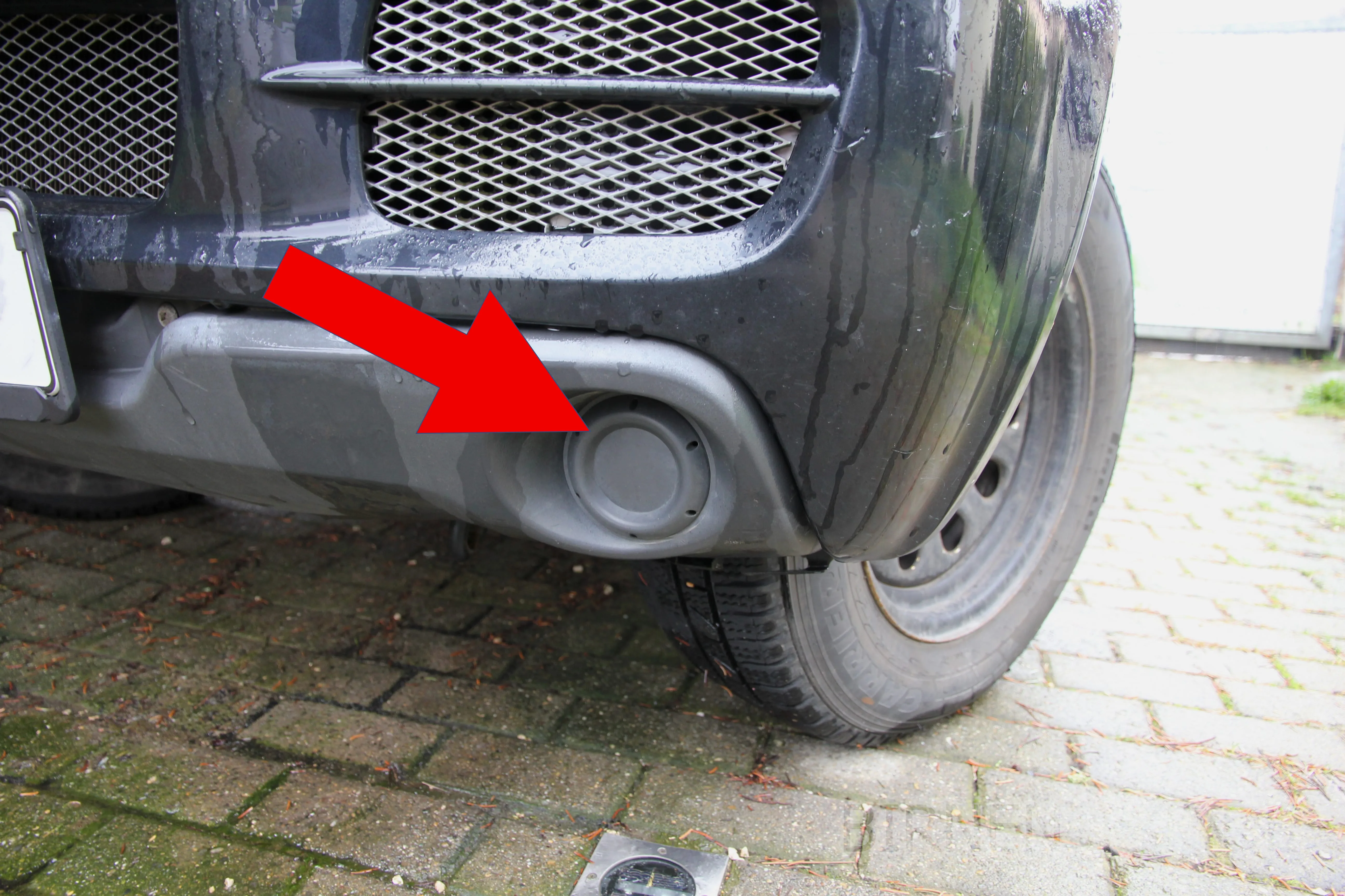 Nebelscheinwerfer des Suzuki Jimny 1