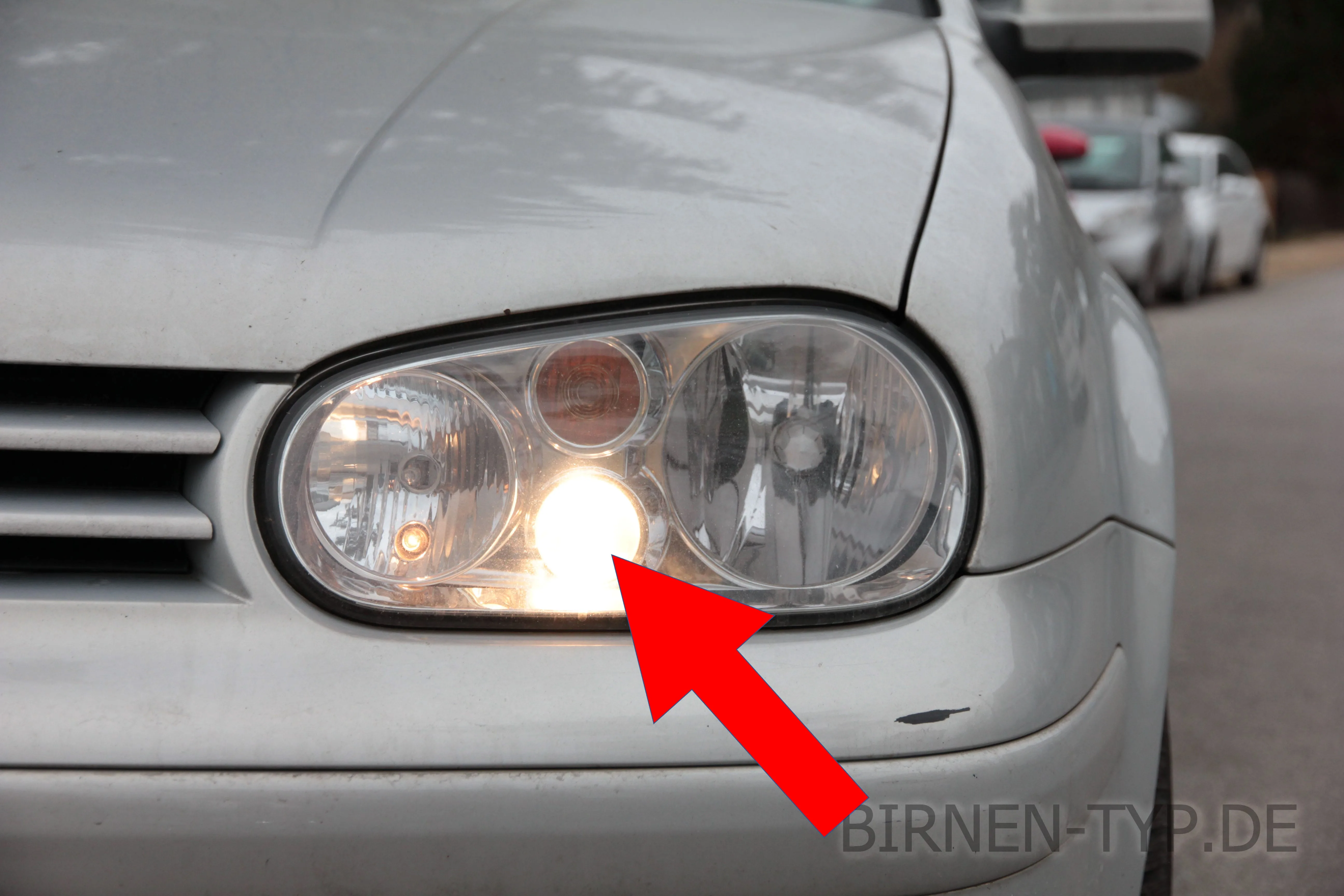 Nebelscheinwerfer am VW Golf IV