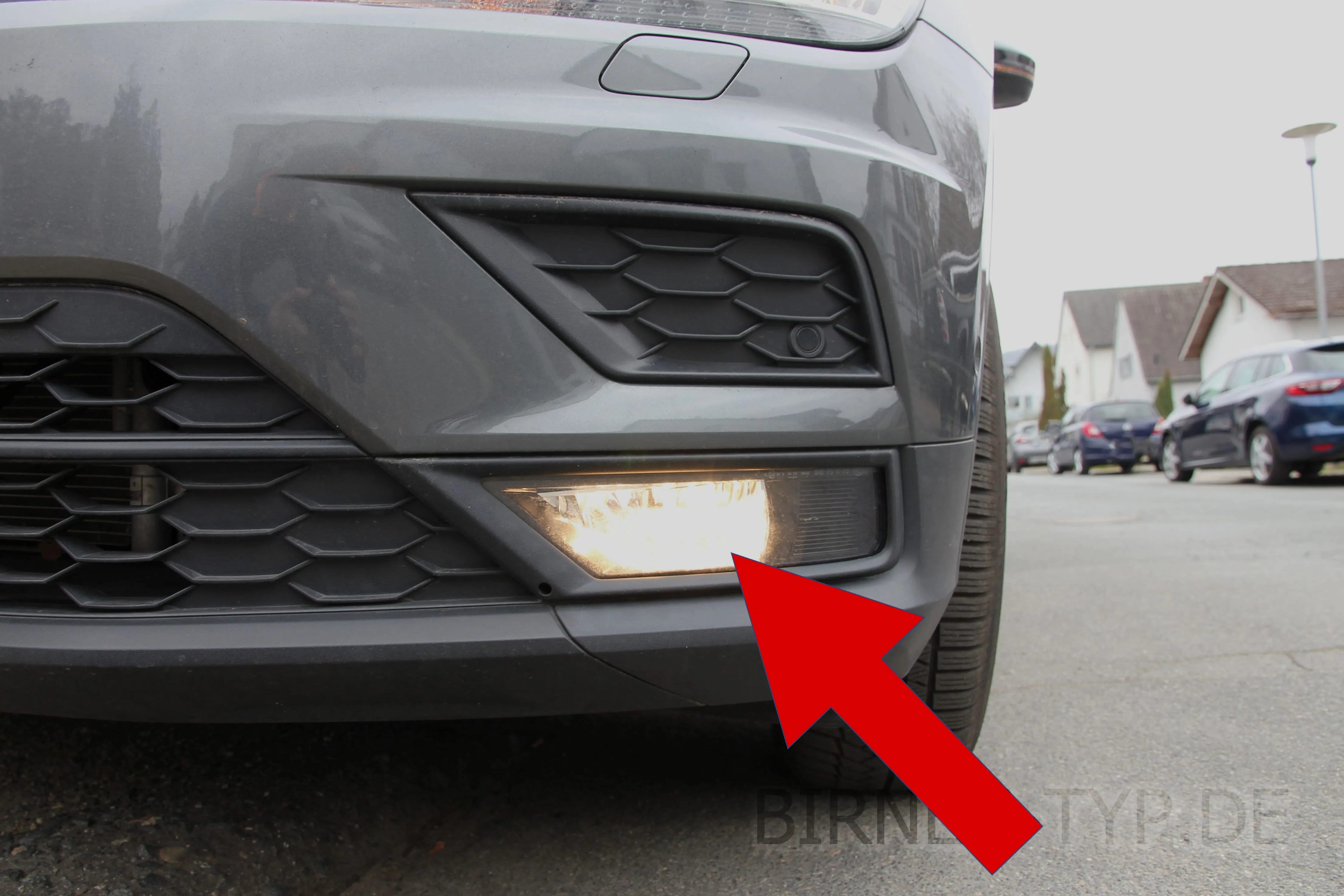 Nebelscheinwerfer des VW Tiguan