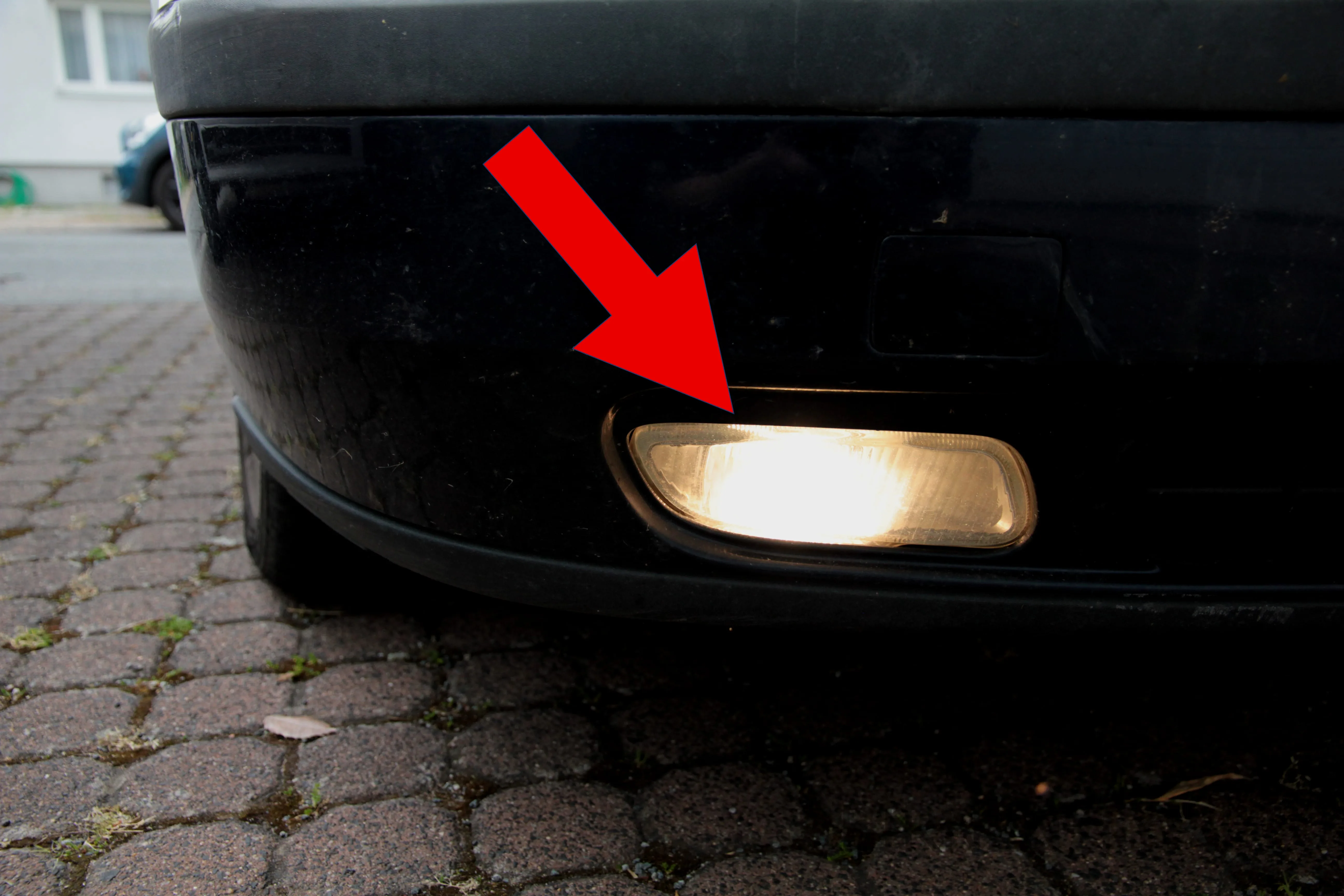 Nebelscheinwerfer des Volvo V70