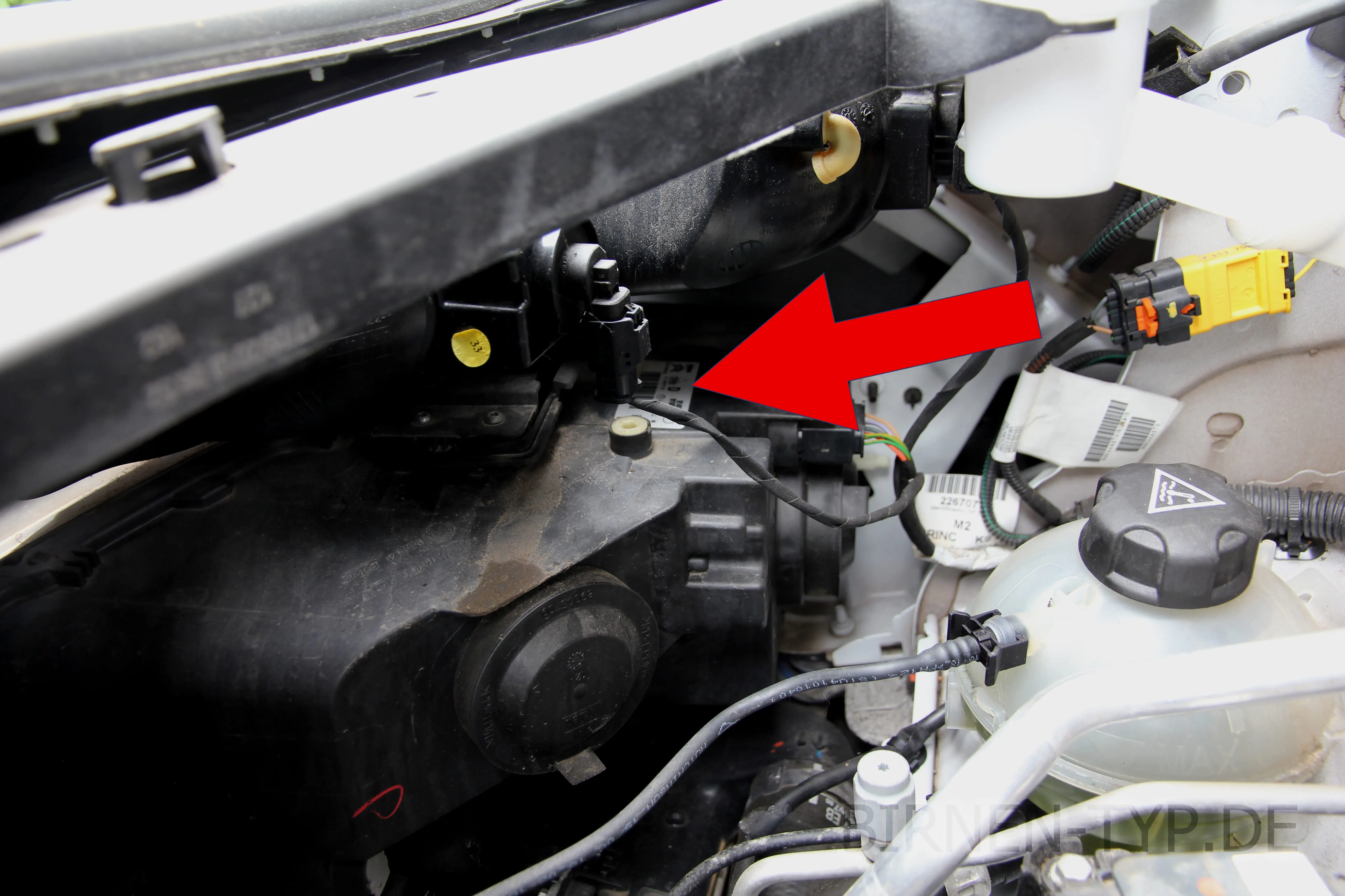 Hier findest Du die Scheinwerfer-Genehmigungsnummer des Citroën Berlingo 3