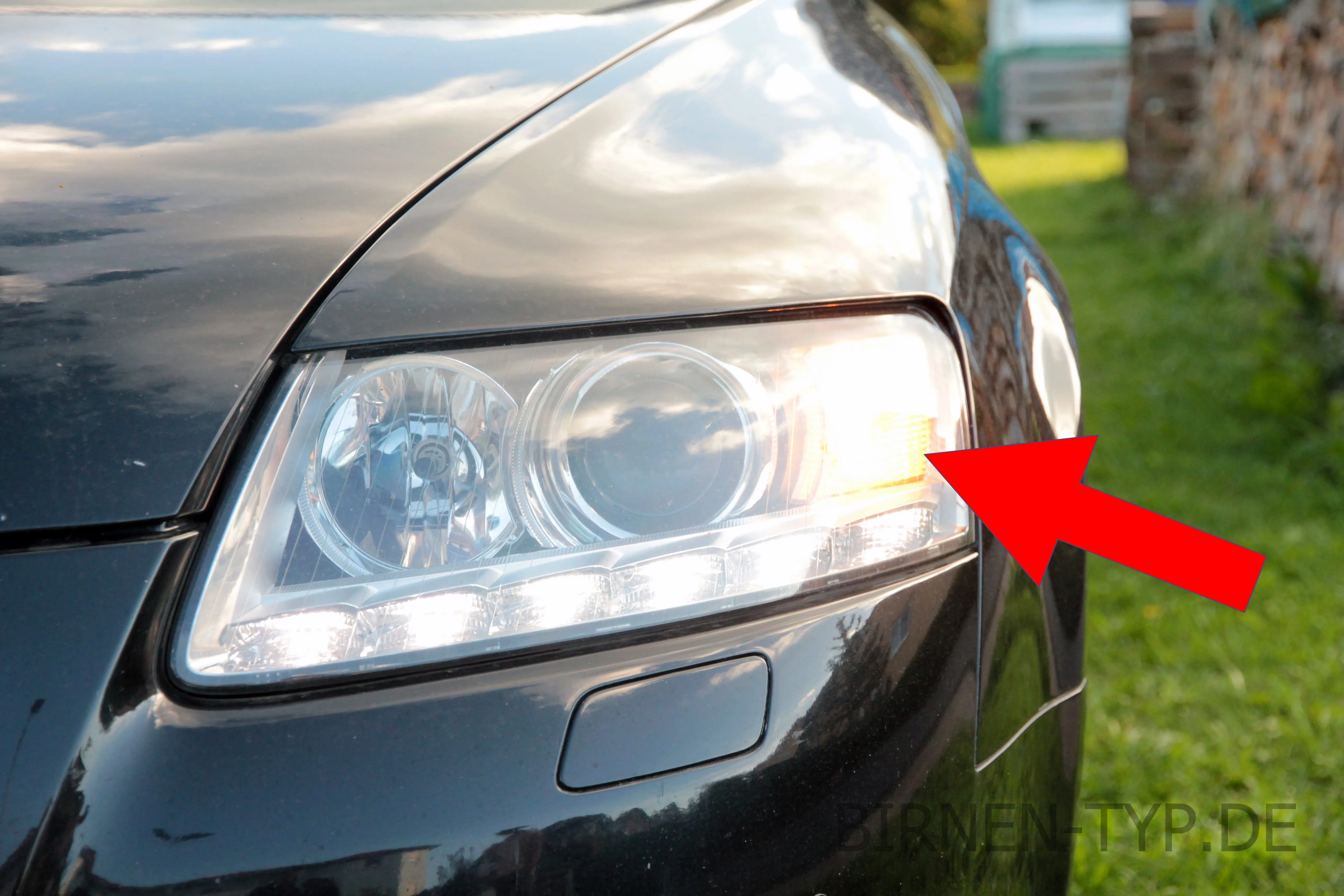 Blinker vorne des Audi A6 3. Gen