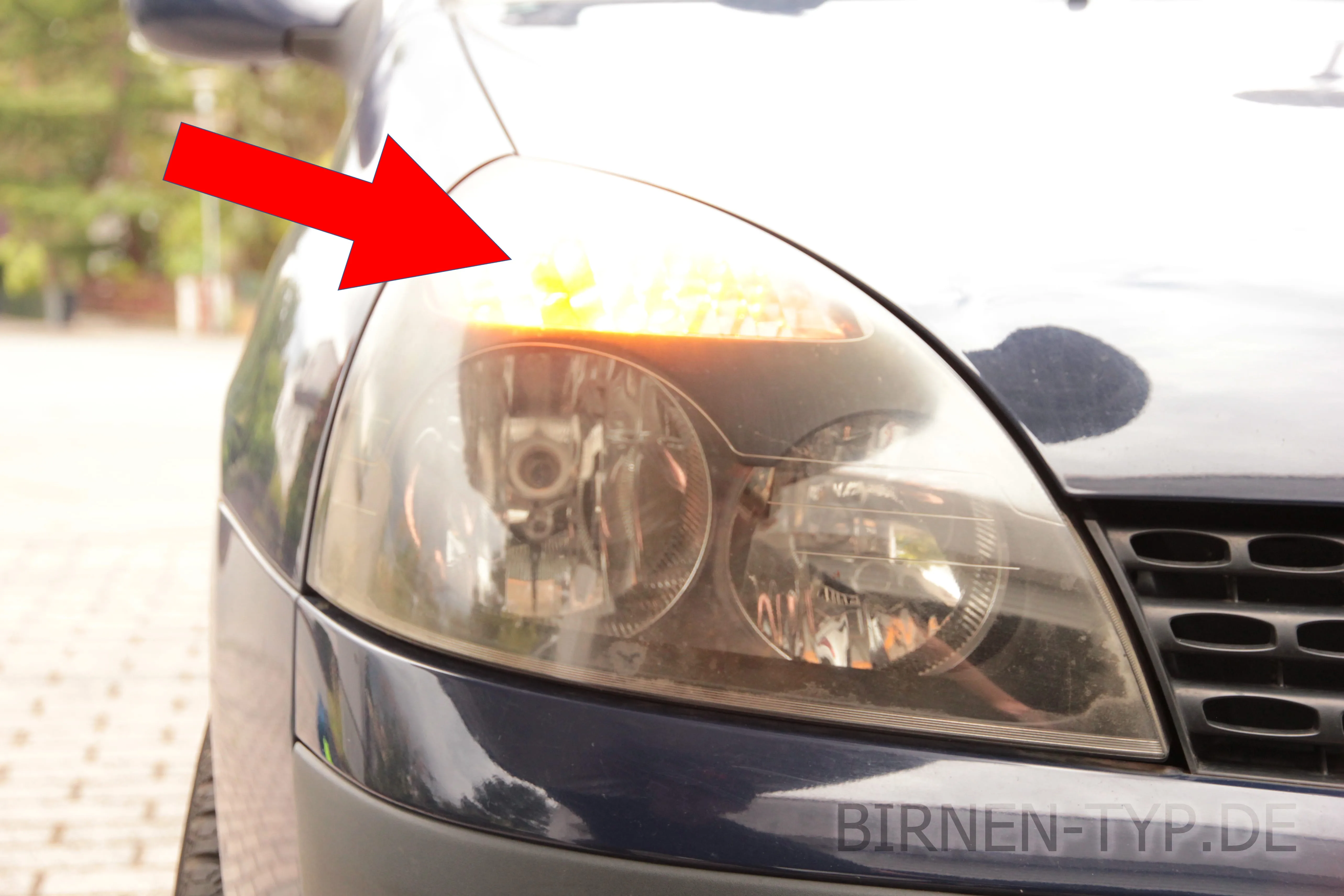 Blinker vorne des Renault Clio 2