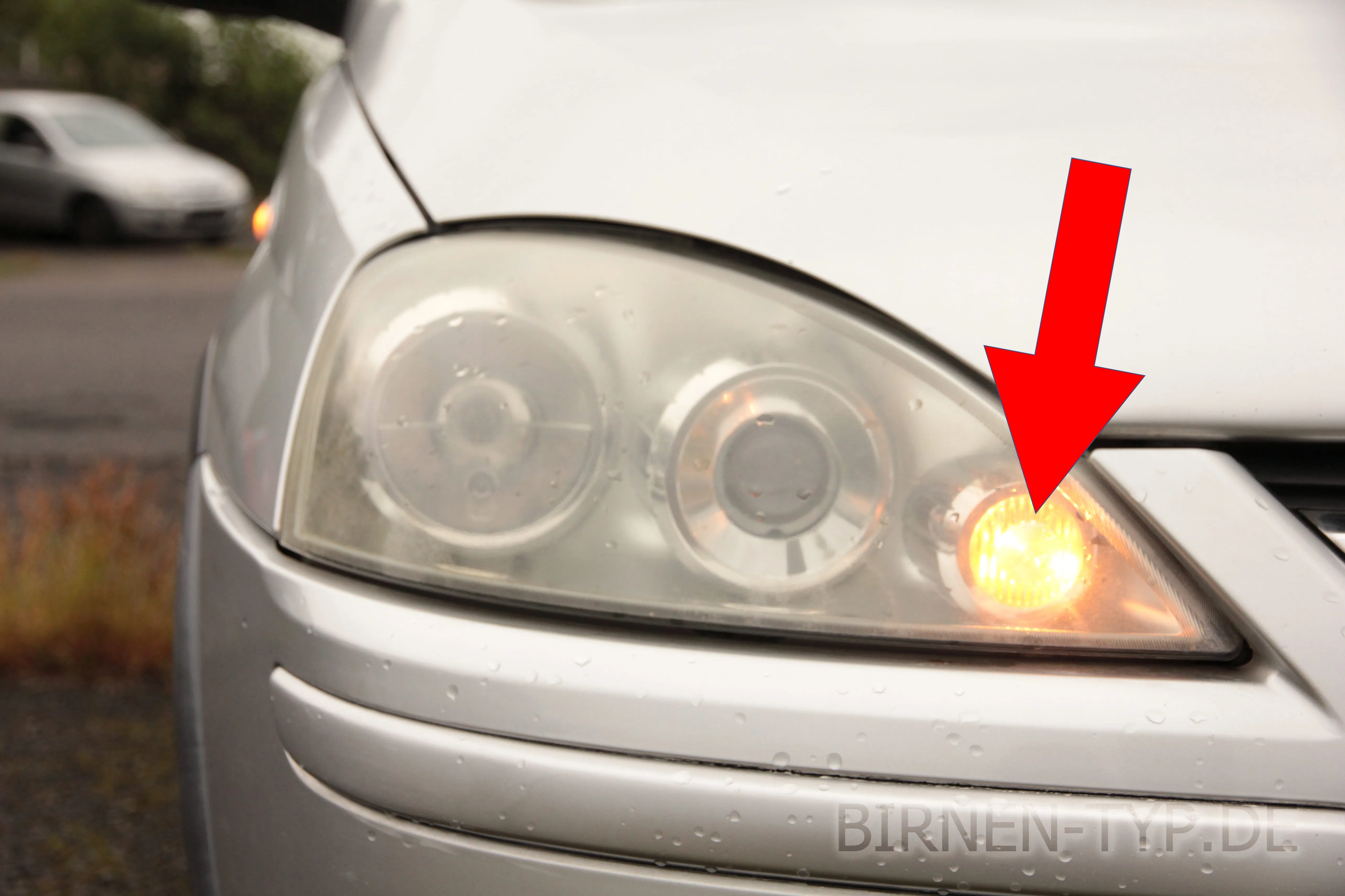 Blinker vorne des Opel Corsa C
