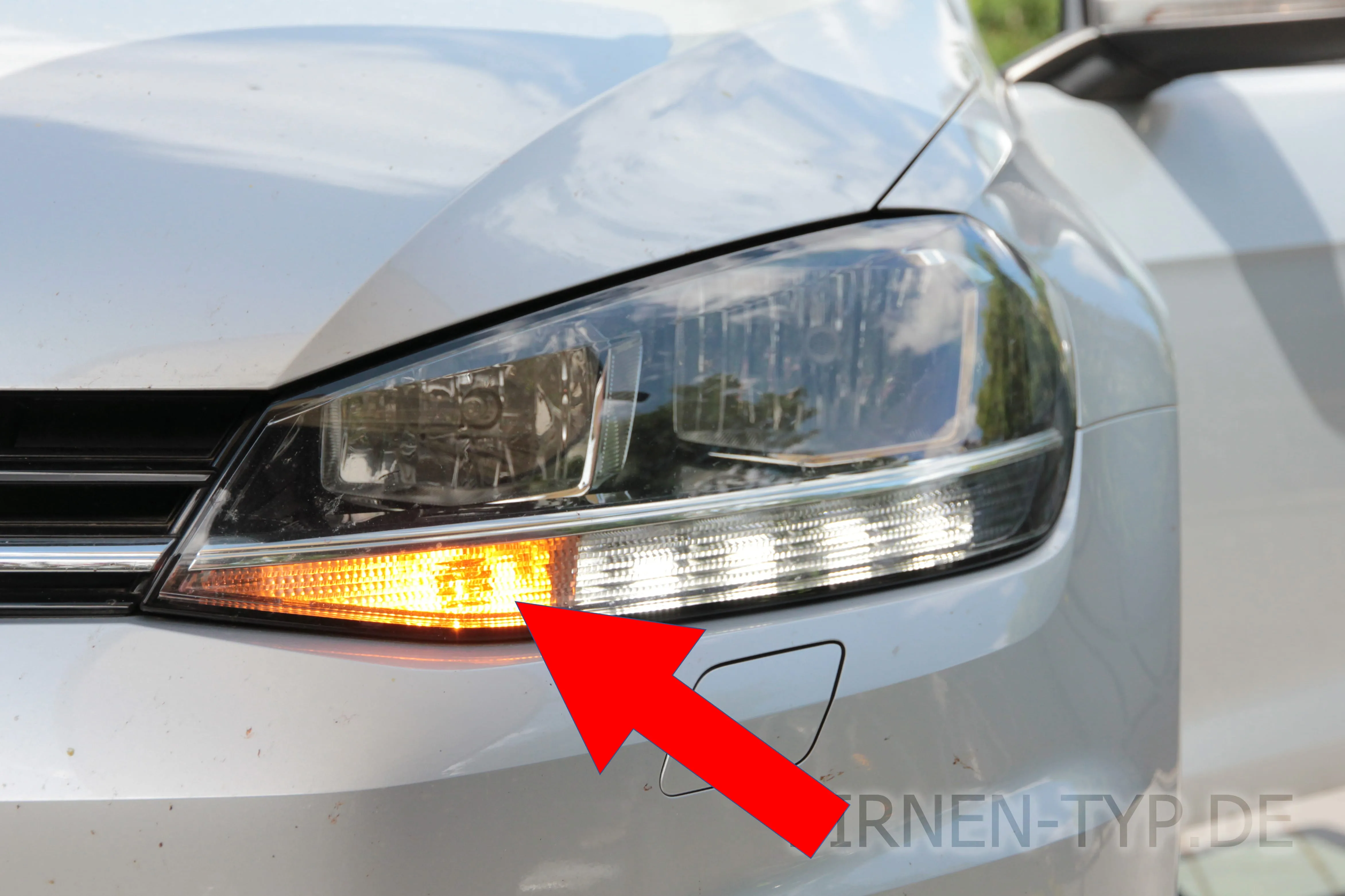 Blinker vorne am VW Golf 7