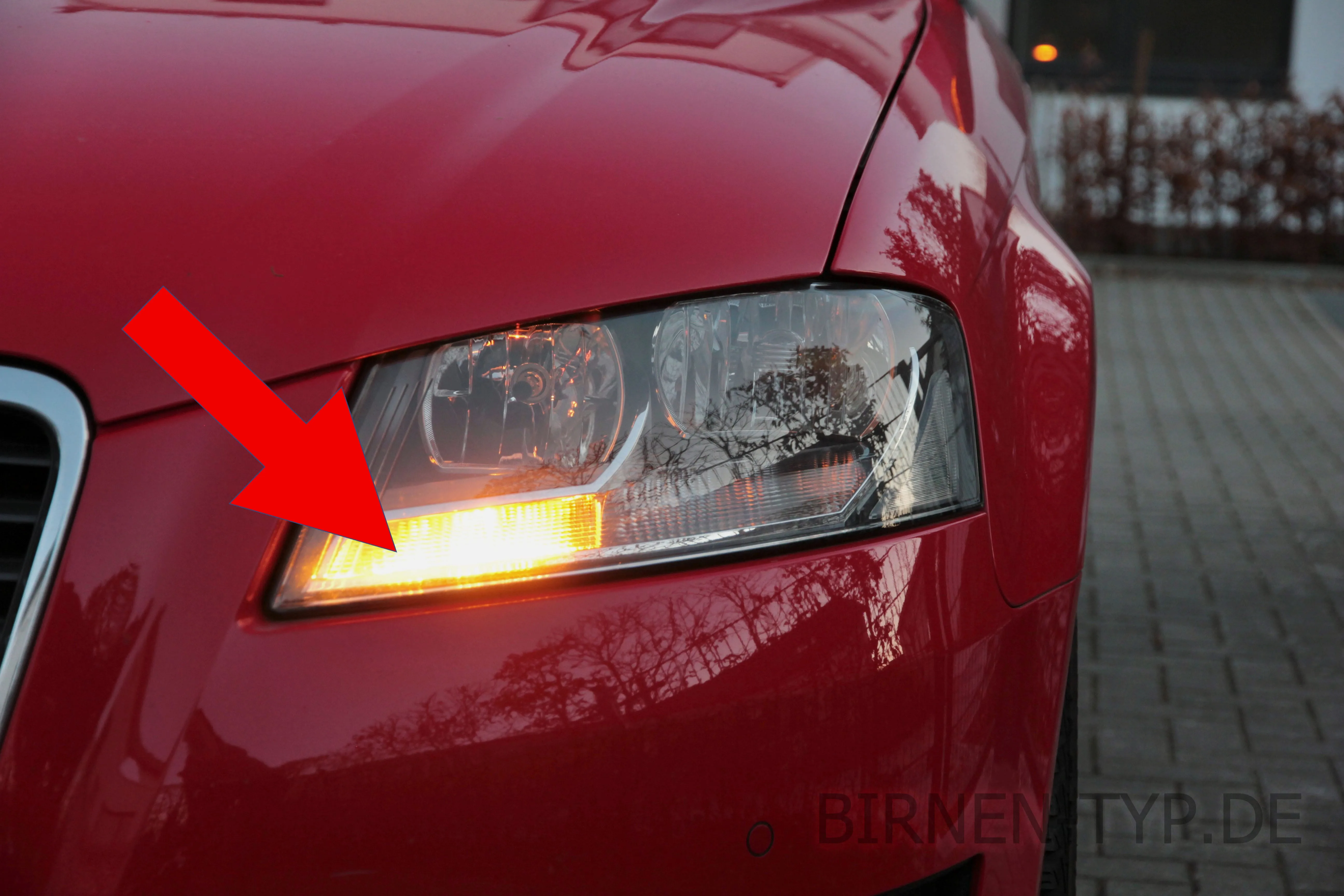 Blinker vorne am Audi A3 2. Gen