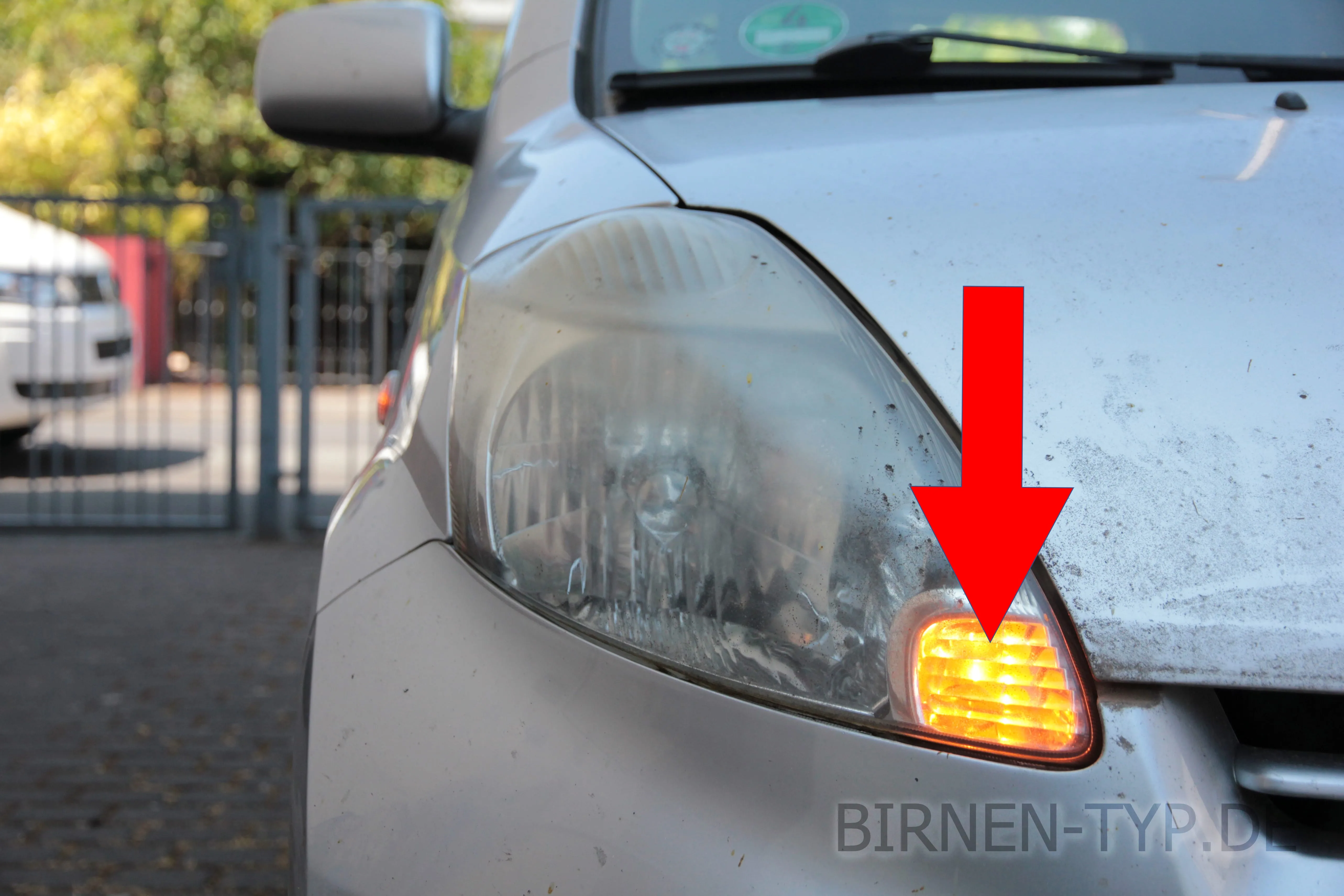 Blinker vorne des Daihatsu Sirion